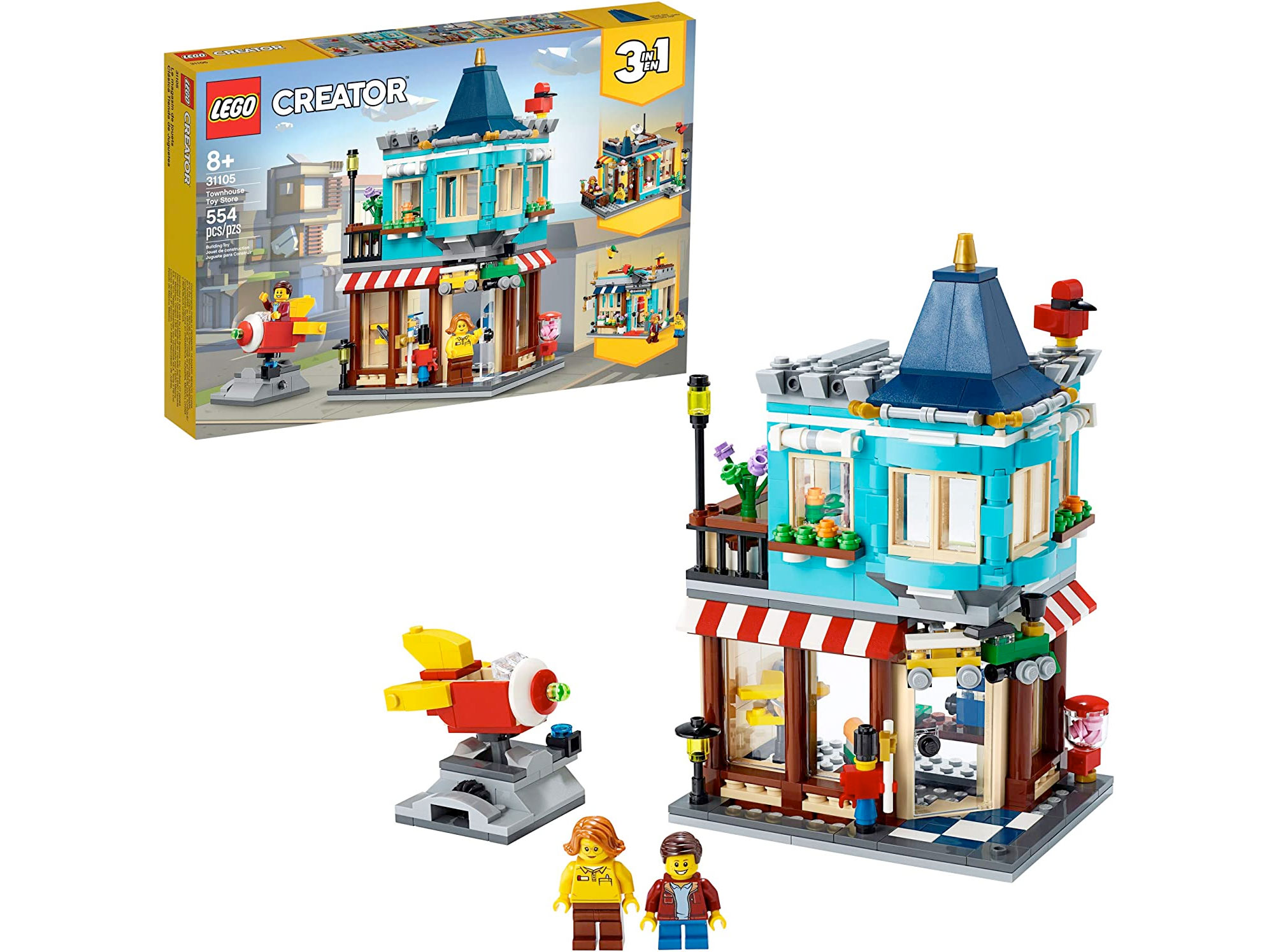 Amazon：LEGO Creator 3in1 Townhouse Toy Store 31105(554 pcs)只卖$39.99