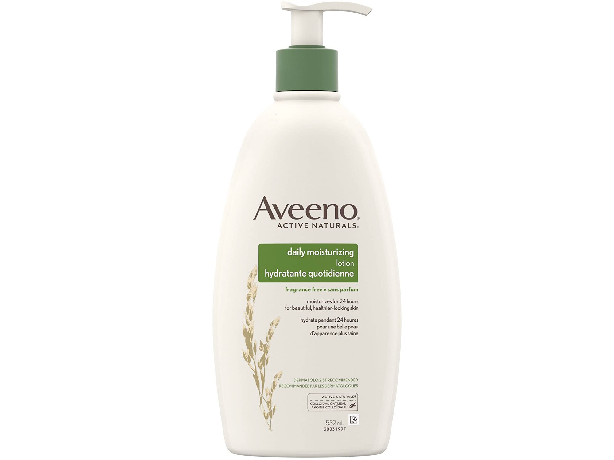 Amazon：Aveeno Body Lotion with Pump(532ml)只卖$9.99