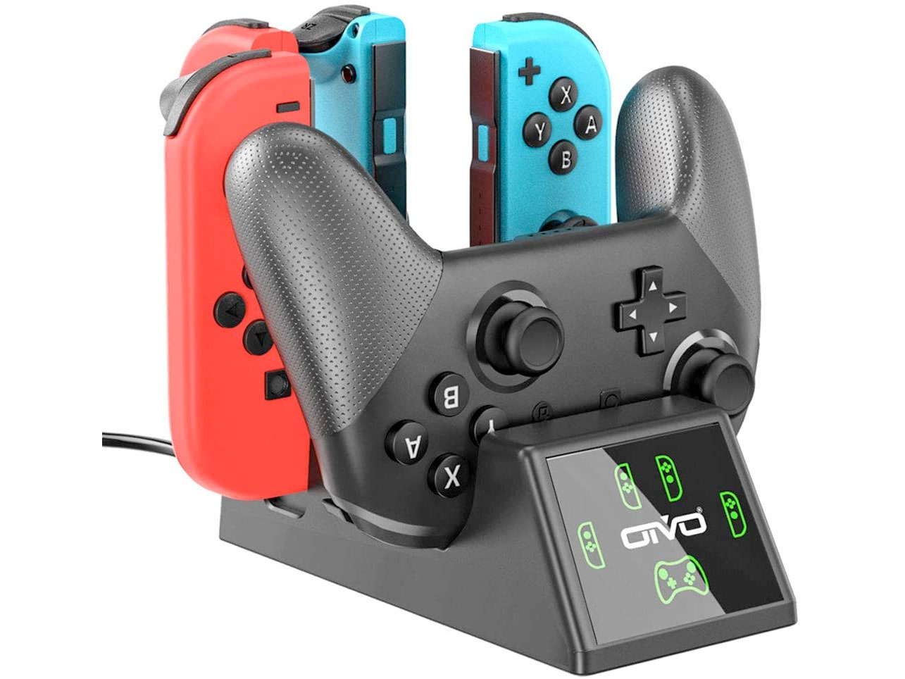 Amazon：Controller Charging Dock Compatible with Nintendo Switch, Joy-Cons and Pro Controller只卖$18.69