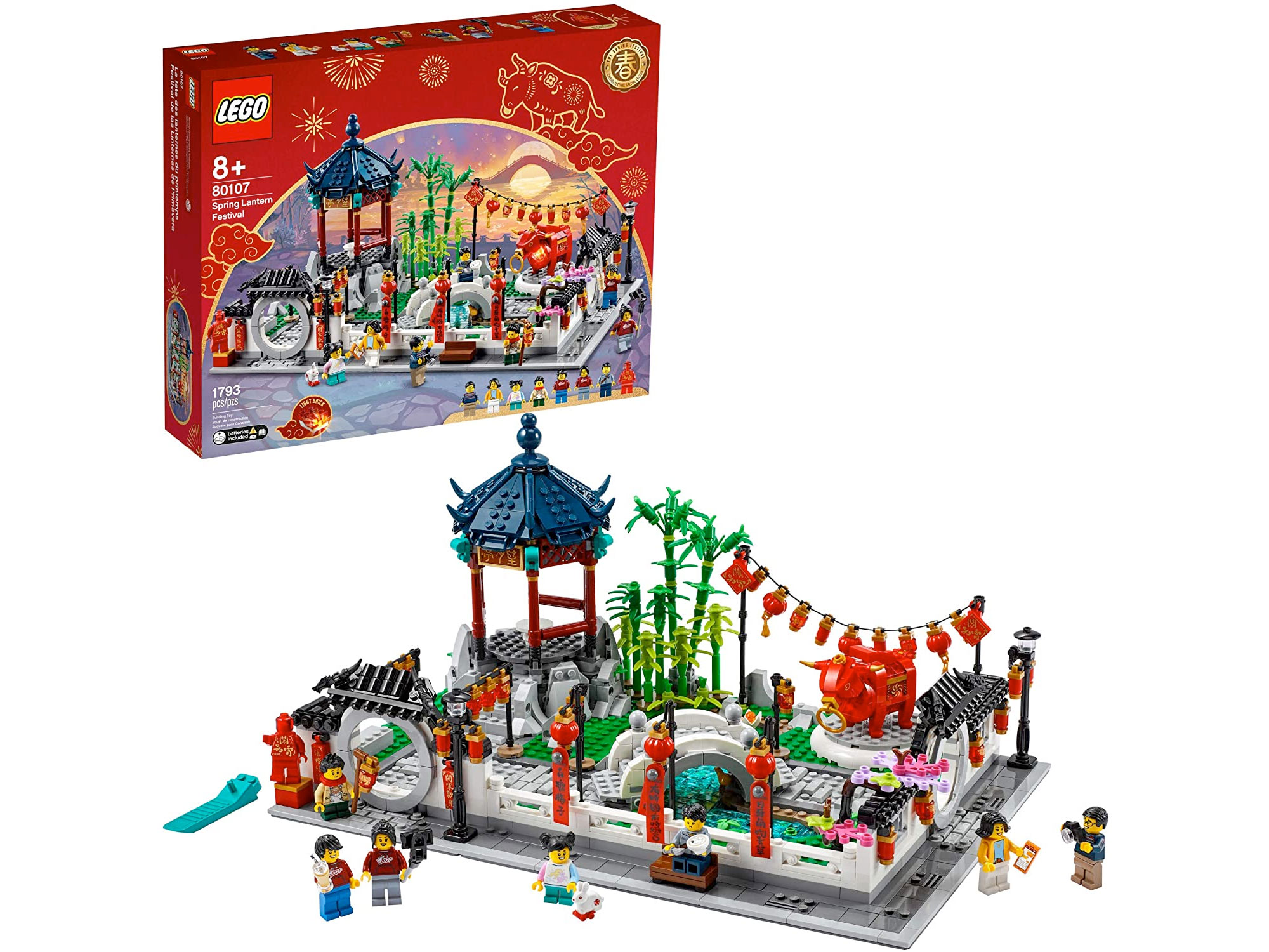 Amazon:LEGO Spring Lantern Festival 80107 (1793 pcs) – $159.99