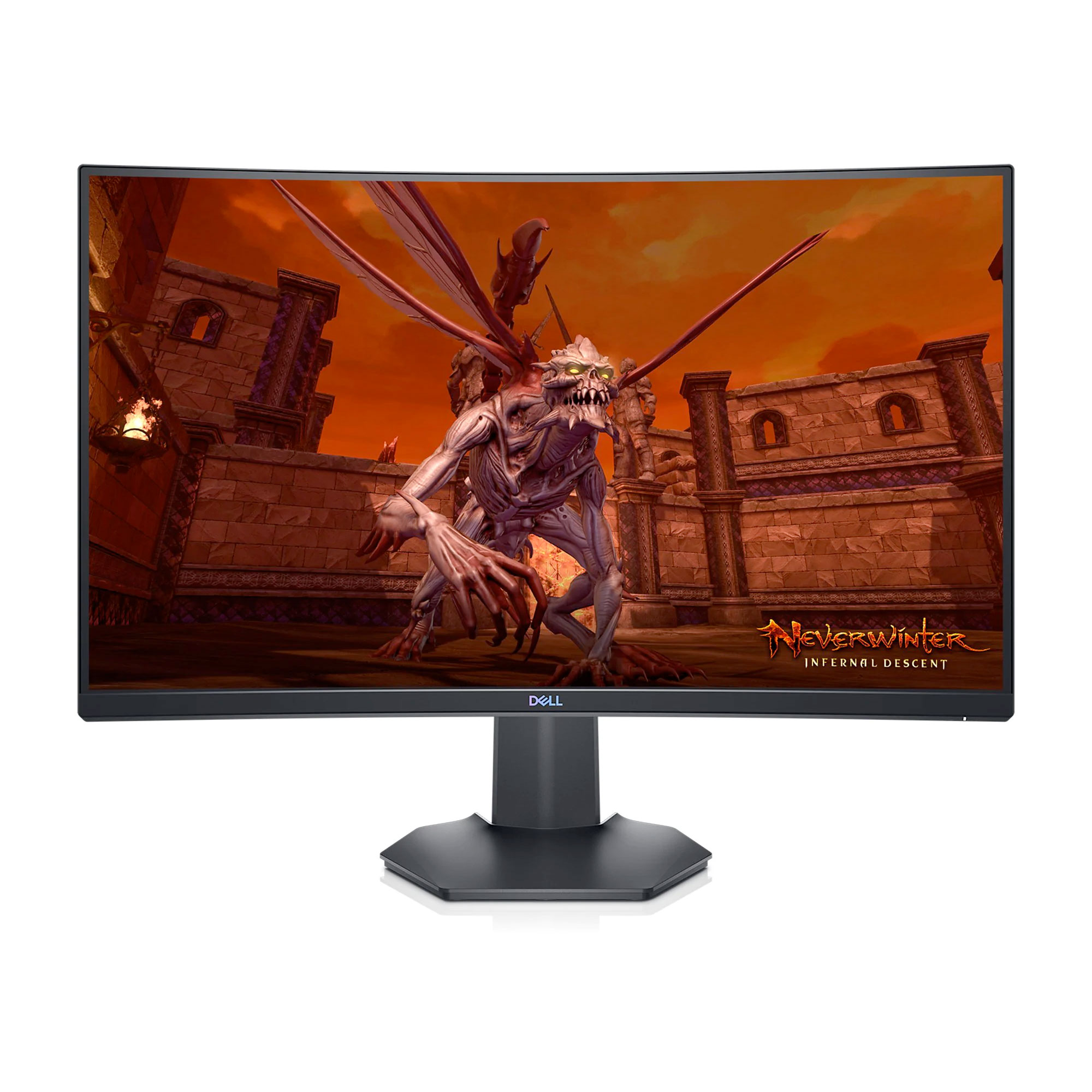 Dell限時優惠精選：Dell LED 27吋全高清(Full HD)曲面電腦顯示屏 (curved monitor)只賣$224.99