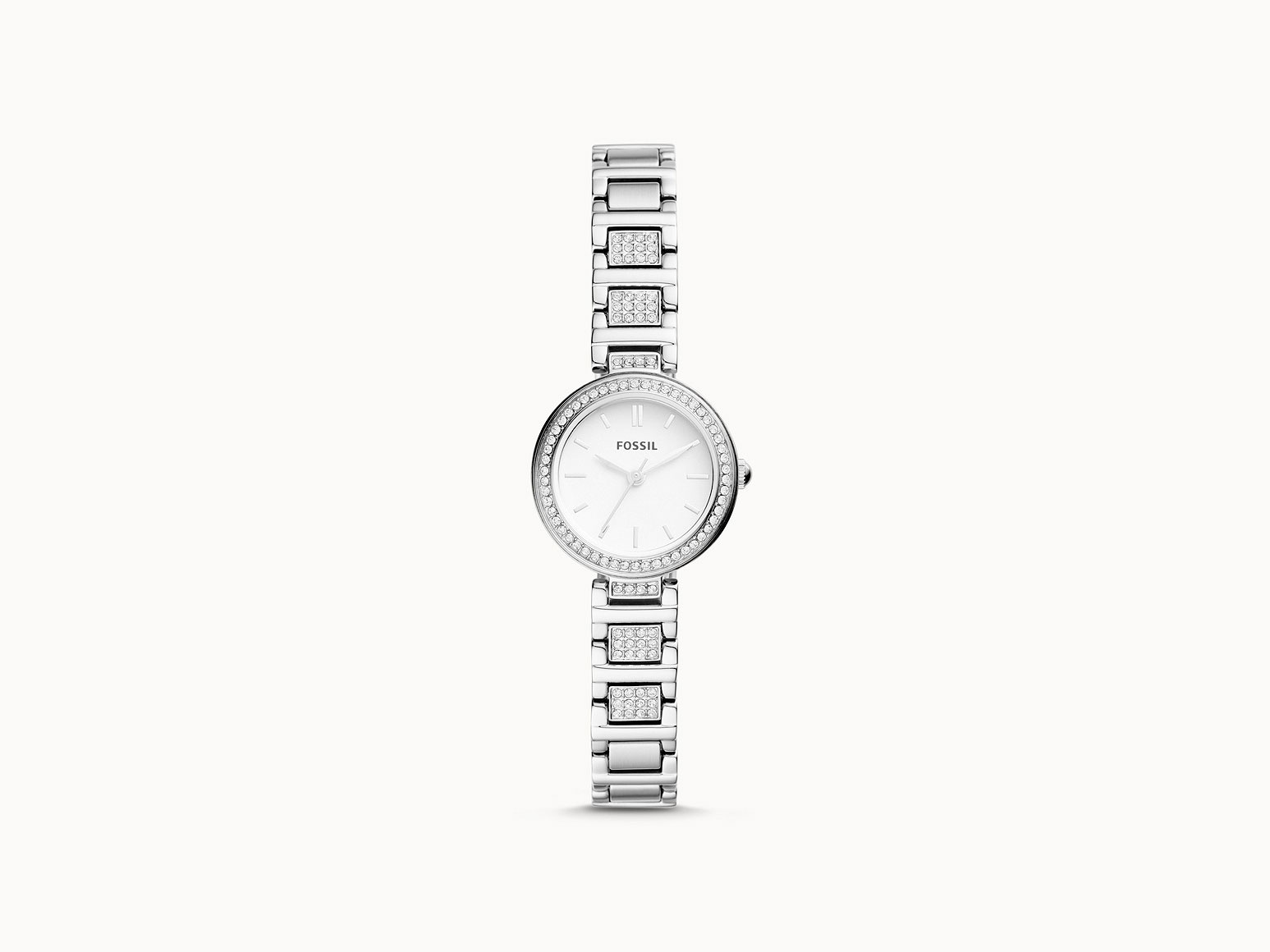 Fossil官網：女裝鋼帶手錶只賣$32.40