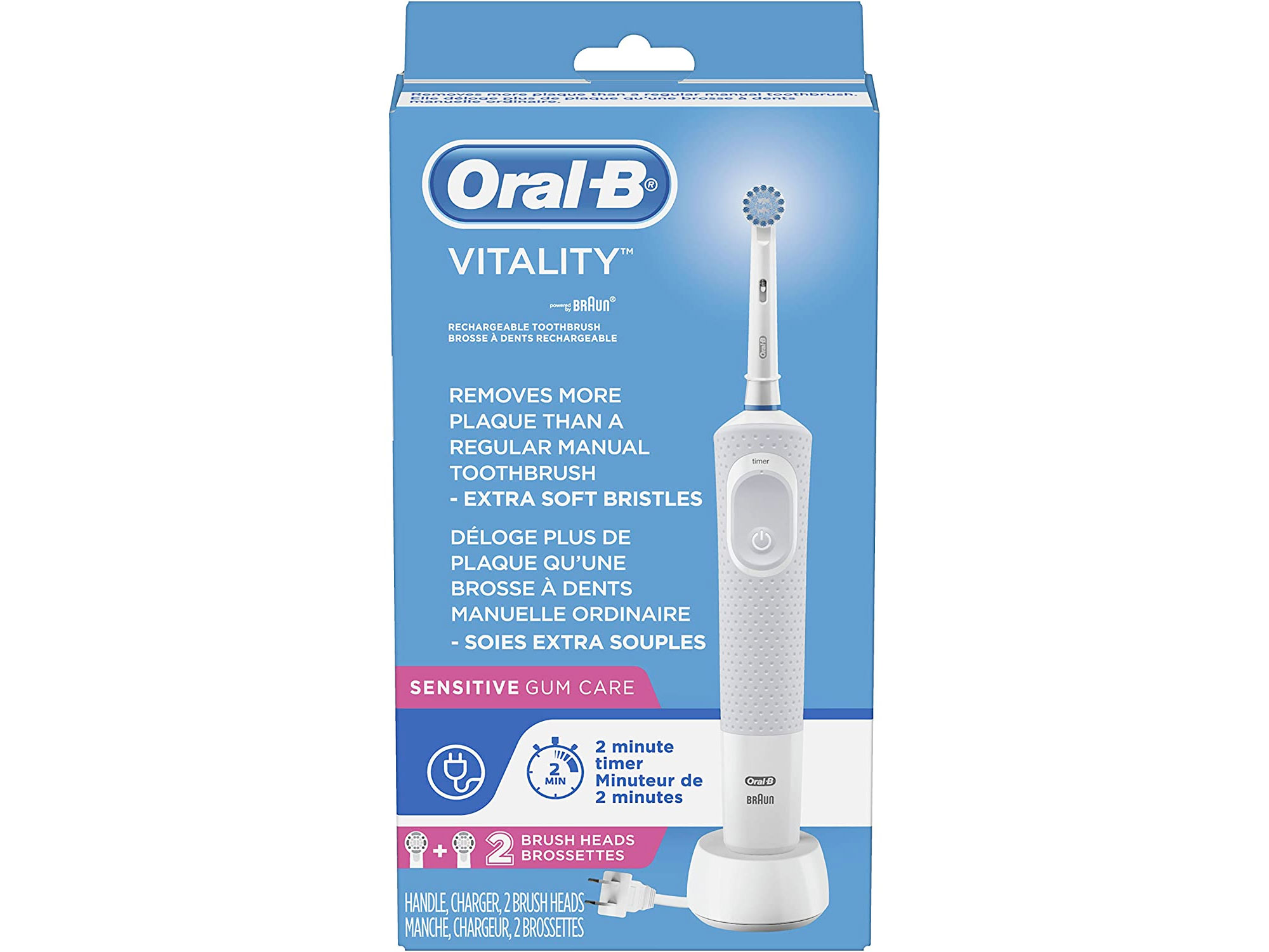 Amazon：Oral-B Vitality電動牙刷只賣$24.99