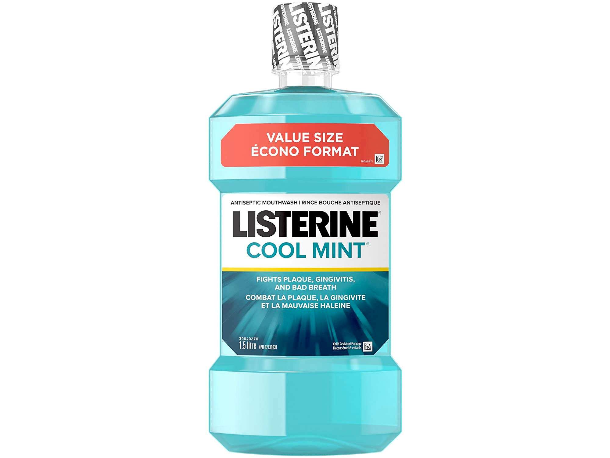 Amazon：Listerine Antiseptic Mouthwash (1.5L)只卖$6.98