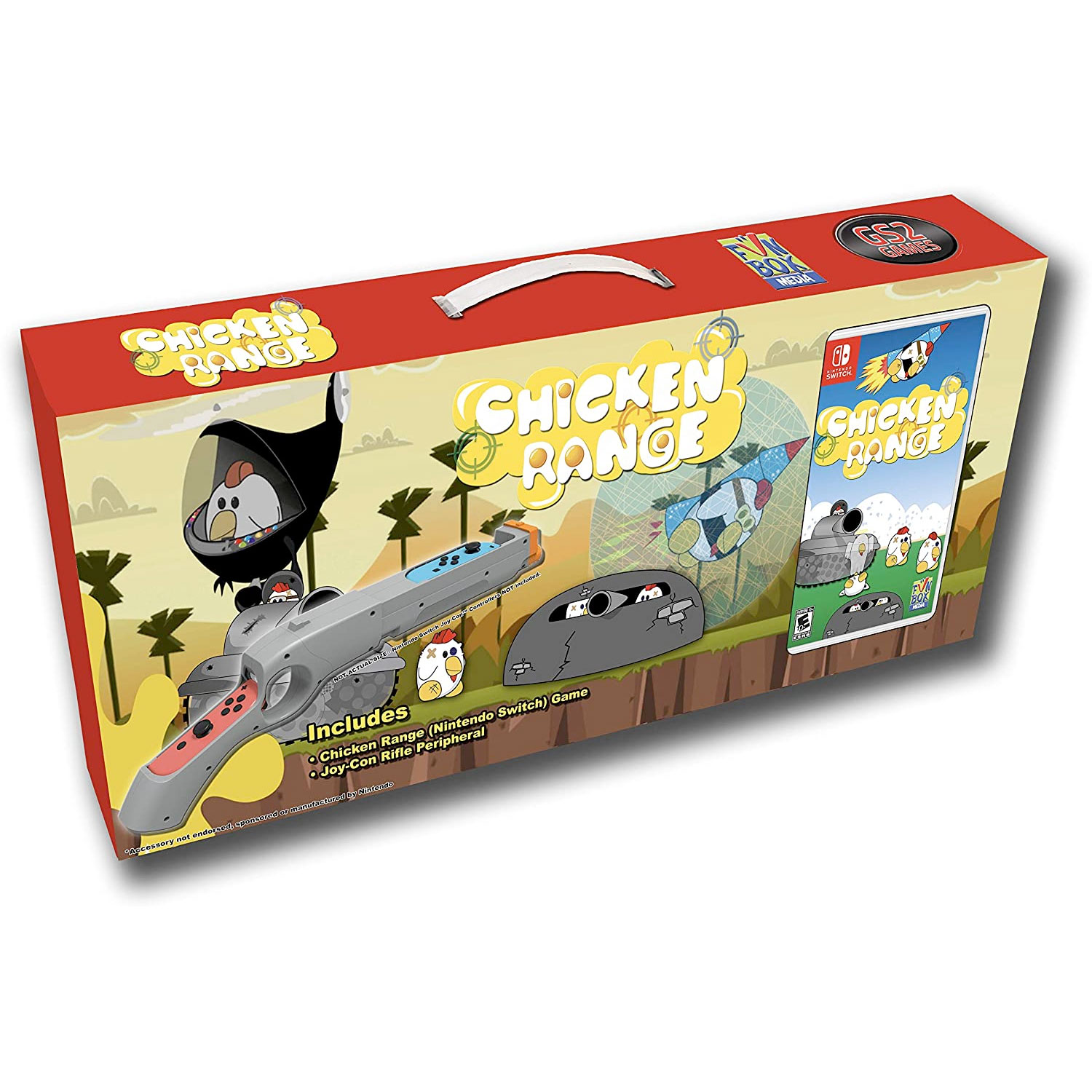 Amazon:Chicken Range Bundle with Gun – Nintendo Switch只賣$29.99
