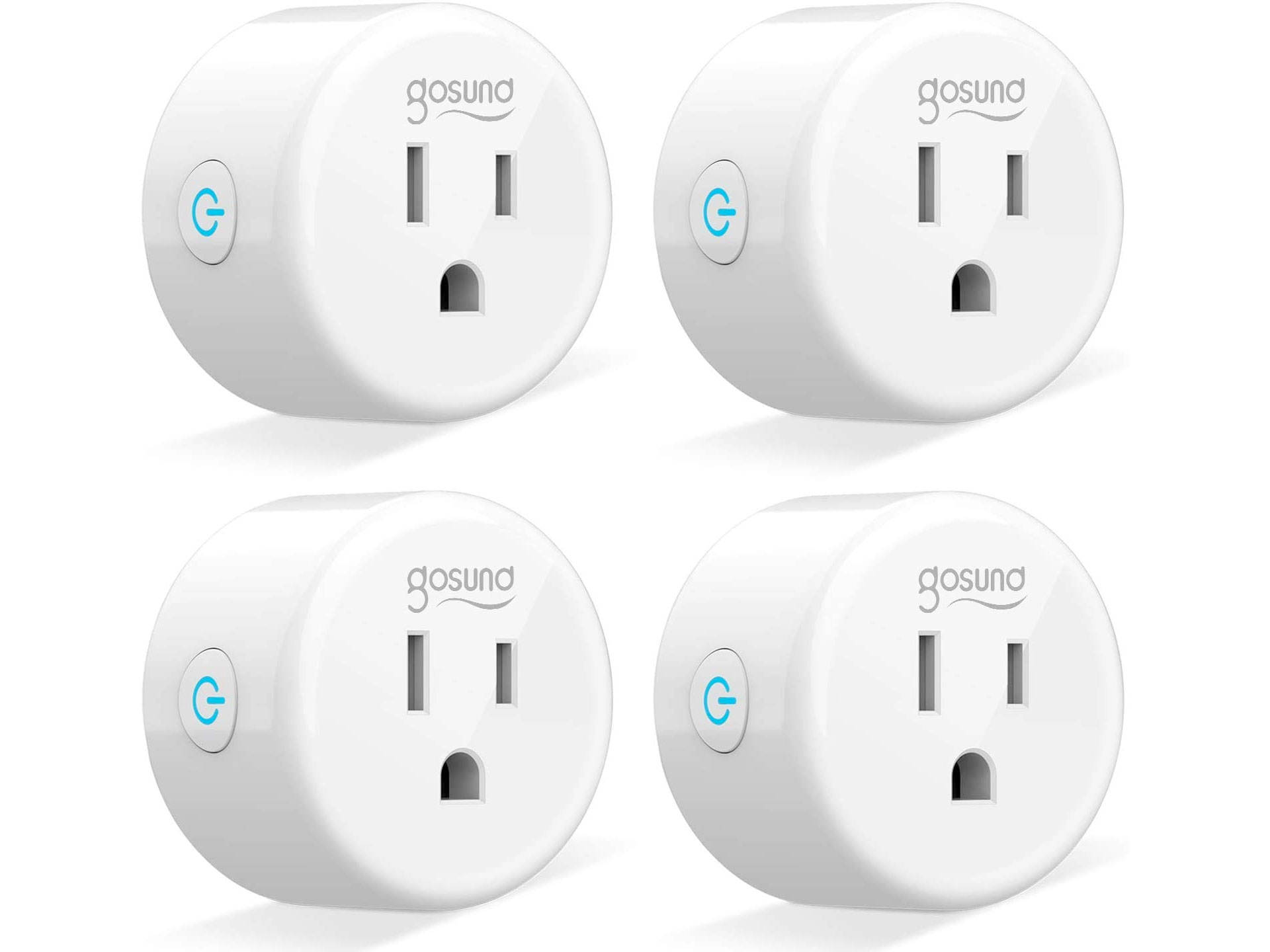 Amazon：Smart Plug Compatible with Alexa & Google Home(4-Pack)只賣$29.43