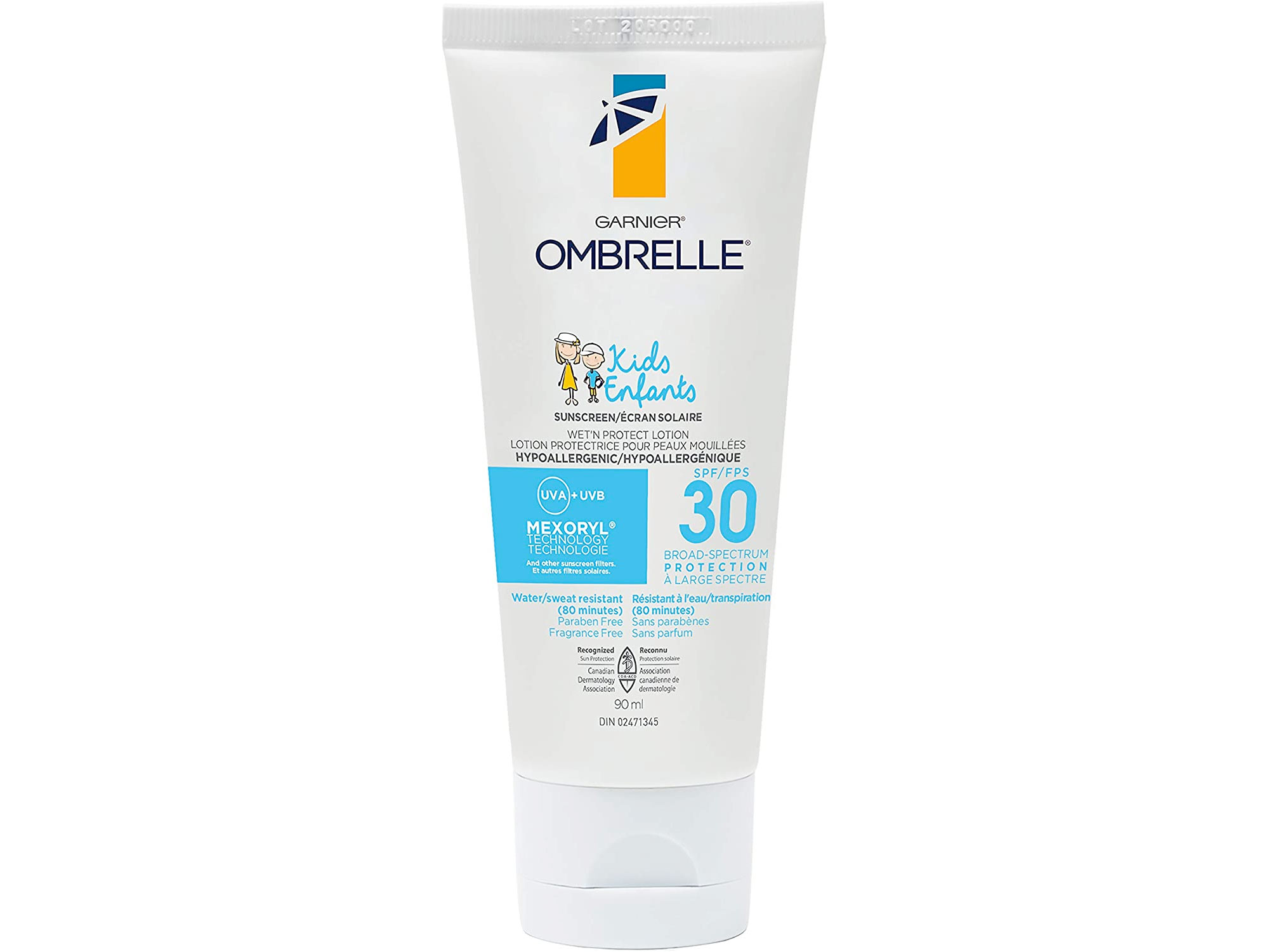 Amazon：Garnier Ombrelle Sunscreen Kids Wet ‘n Protect Spf 30(90ml)只賣$11.50