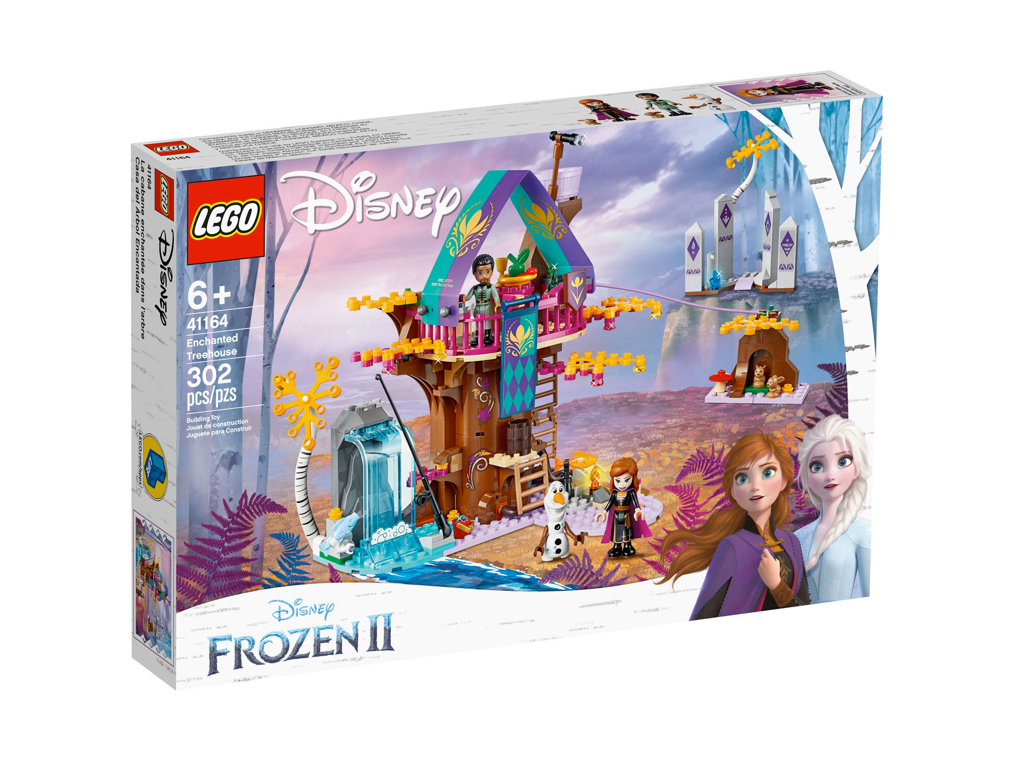 BestBuy.ca：LEGO Disney Frozen 2: Enchanted Treehouse 41164 (302 pcs)只卖$39.99