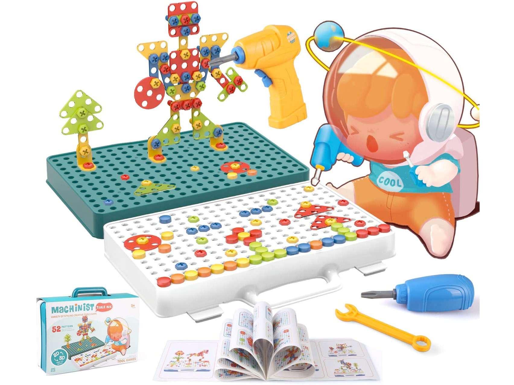 Amazon：Building Block Set (382 pcs)只賣$14.99