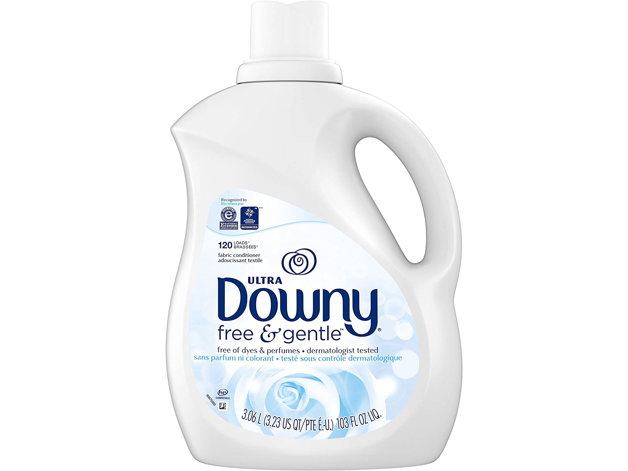 Amazon: Downy Ultra Free & Gentle Fabric Softener Liquid (3.06 L)只賣$6