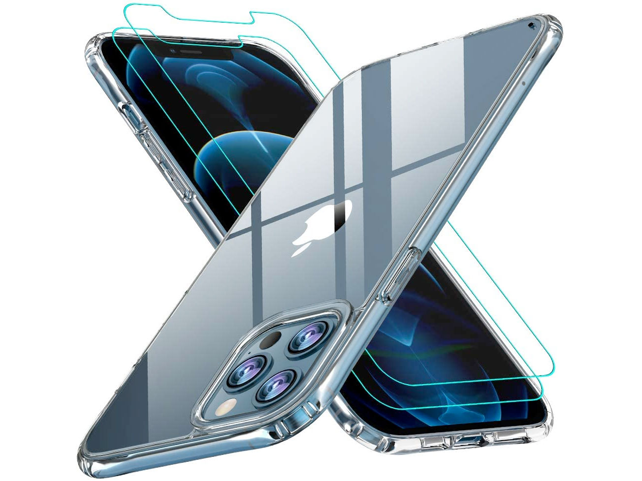 Amazon：指定iPhone型号Case + 2x Tempered Glass只卖$1