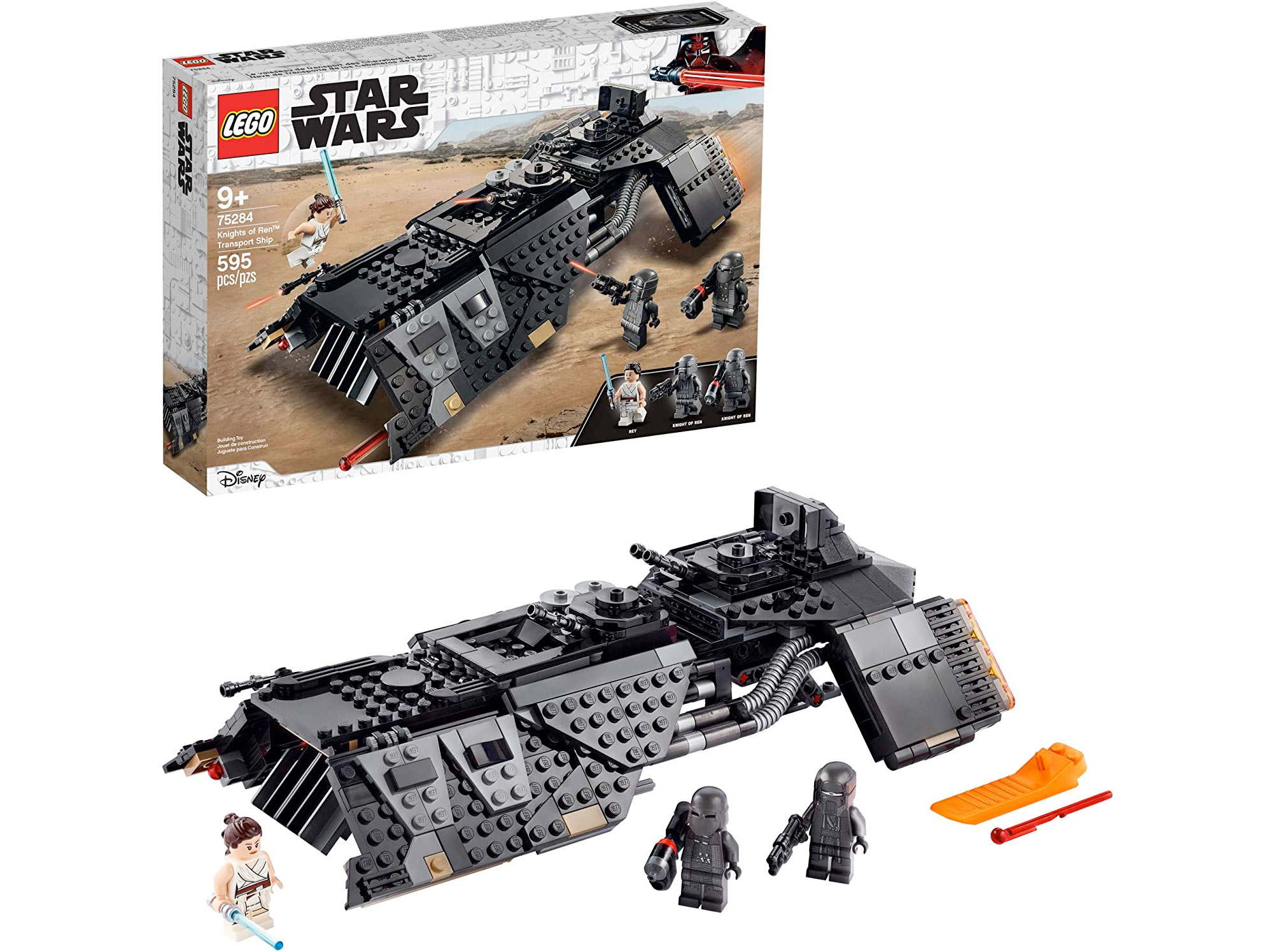 Amazon:LEGO Star Wars: The Rise of Skywalker Knights of Ren Transport Ship 75284 (595 pcs)只賣$88.39