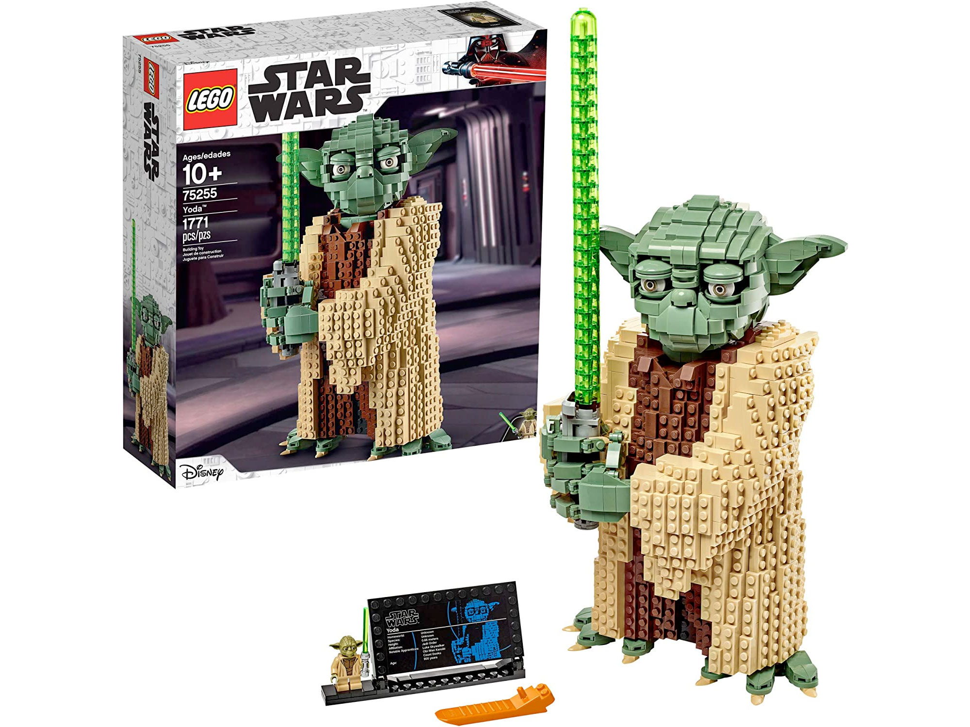 Amazon:LEGO Star Wars Yoda 75255 (1771 pcs)只賣$115.32