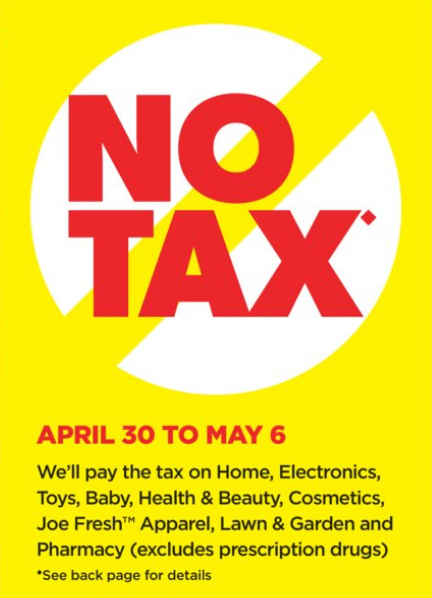 Superstore：免稅週