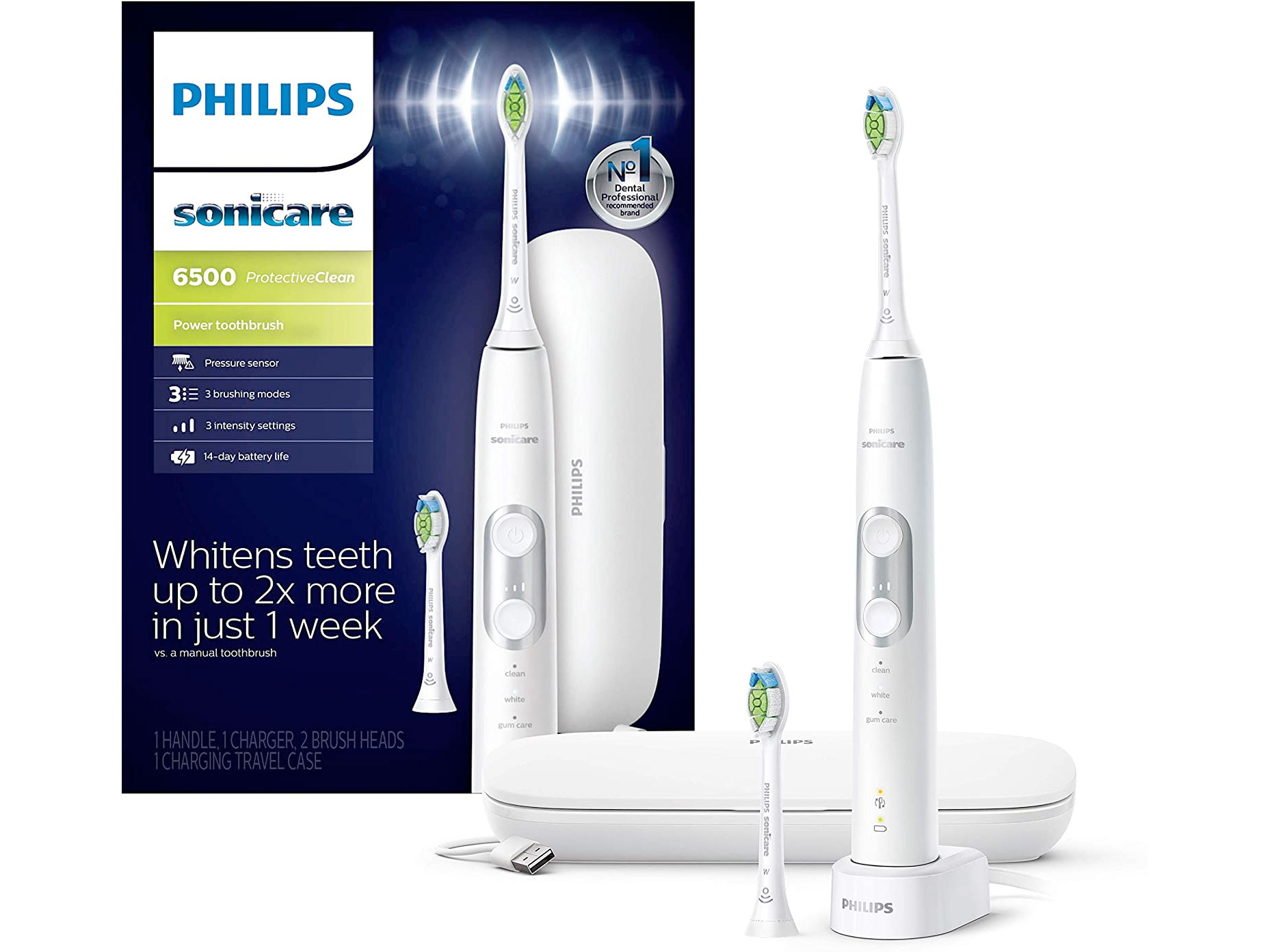 Amazon：Philips Sonicare ProtectiveClean 6500電動牙刷只賣$119.95