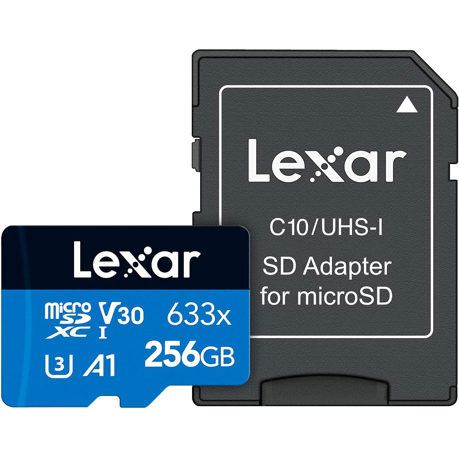 Amazon：Lexar 256GB microSDXC UHS-I Card with SD Adapter只賣$39.45