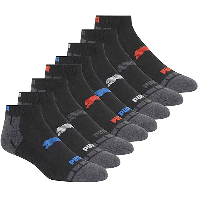 Amazon：PUMA Men’s 8 Pack Low Cut Socks只卖$11.24
