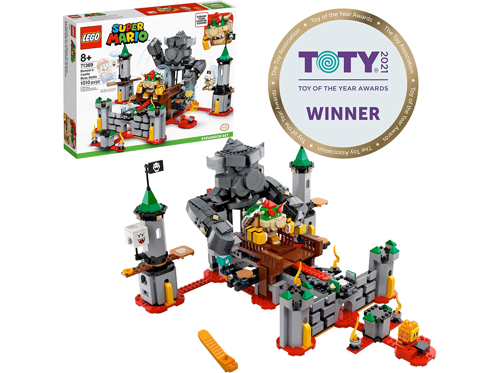 Amazon:LEGO Super Mario Bowser’s Castle Boss Battle 71369(1010 pcs)只賣$119.98