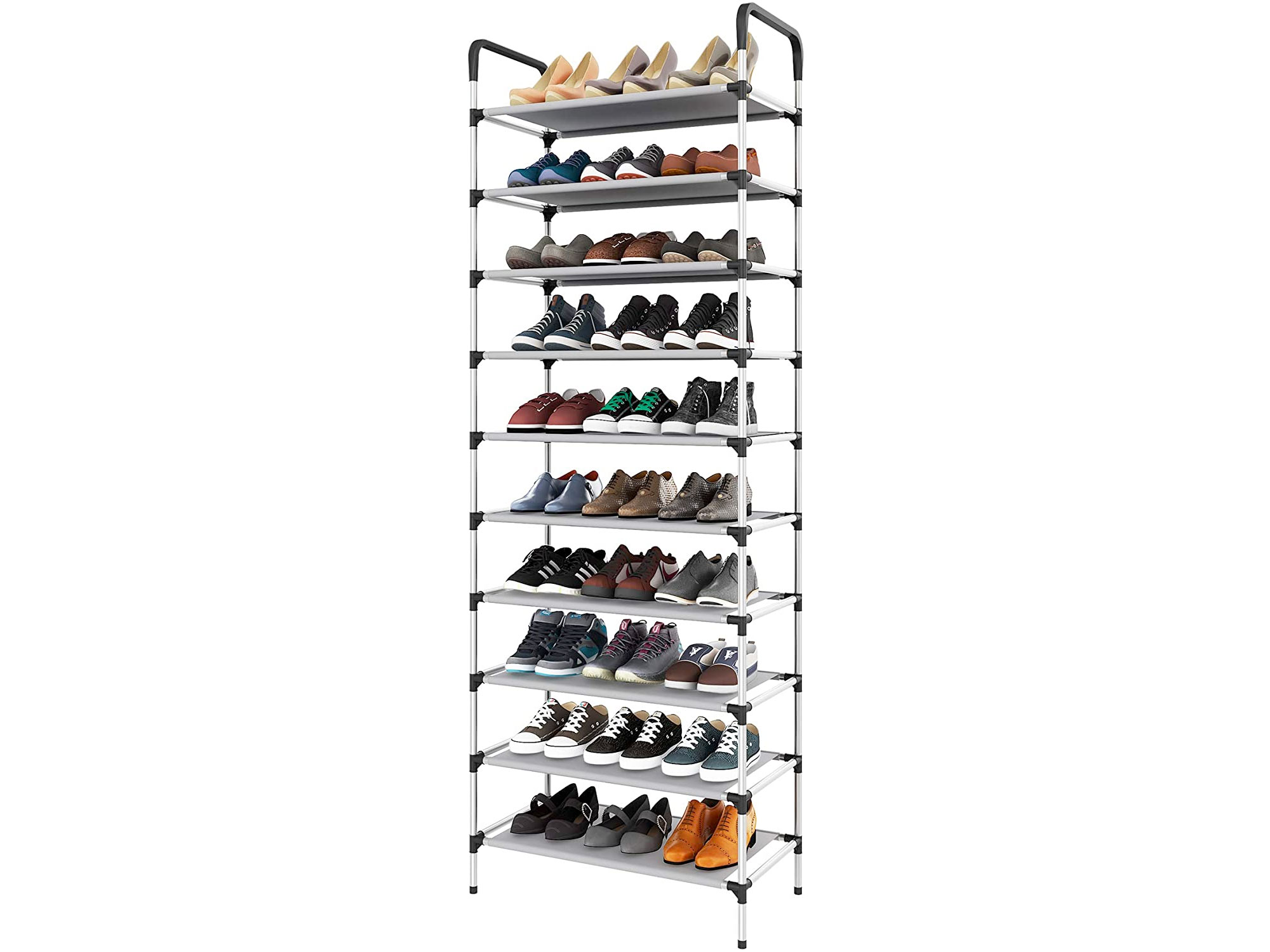 Amazon：10 Tiers Shoe Rack只卖$25.49