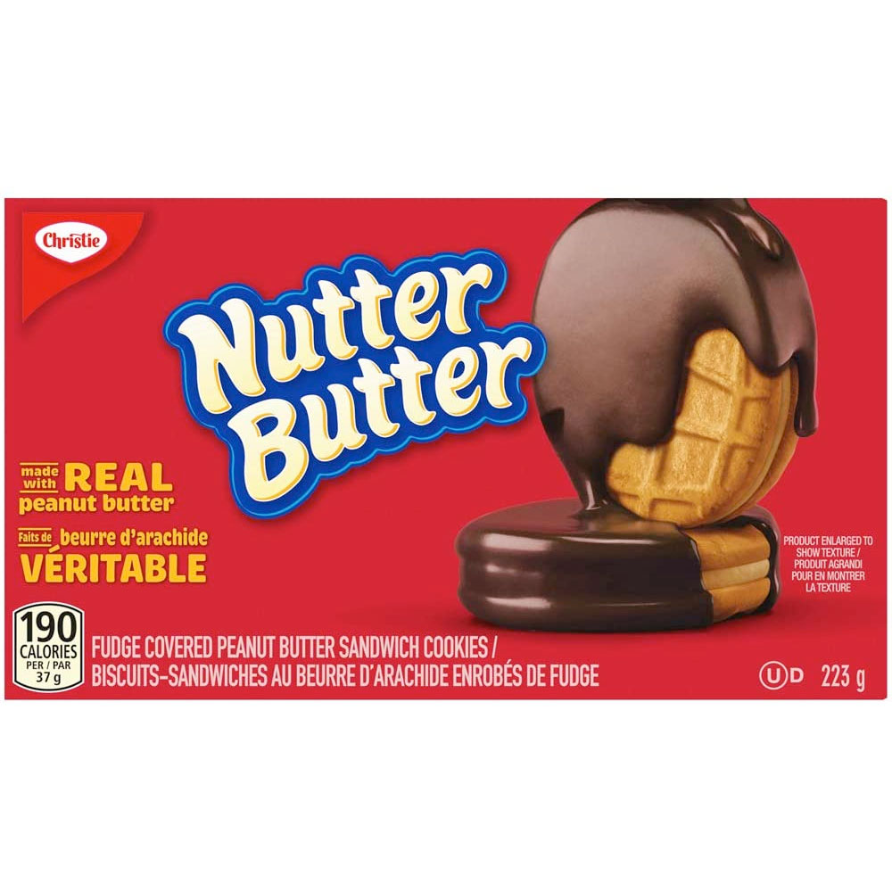 Amazon：Christie Nutter Butter Fudge Covered Cookies(223g)只賣$1.99