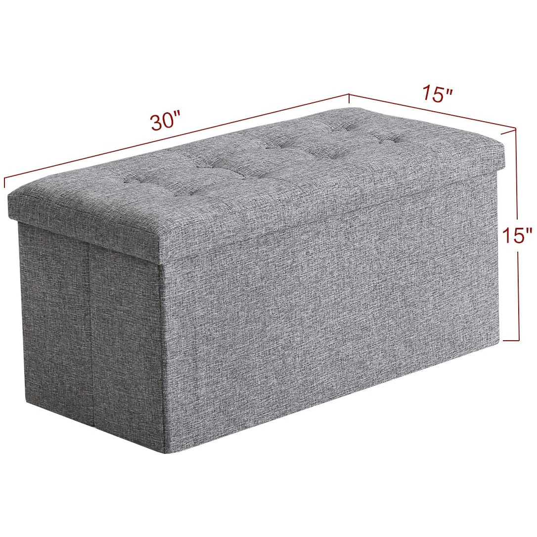 Amazon：Folding Storage Ottoman只卖$36.37