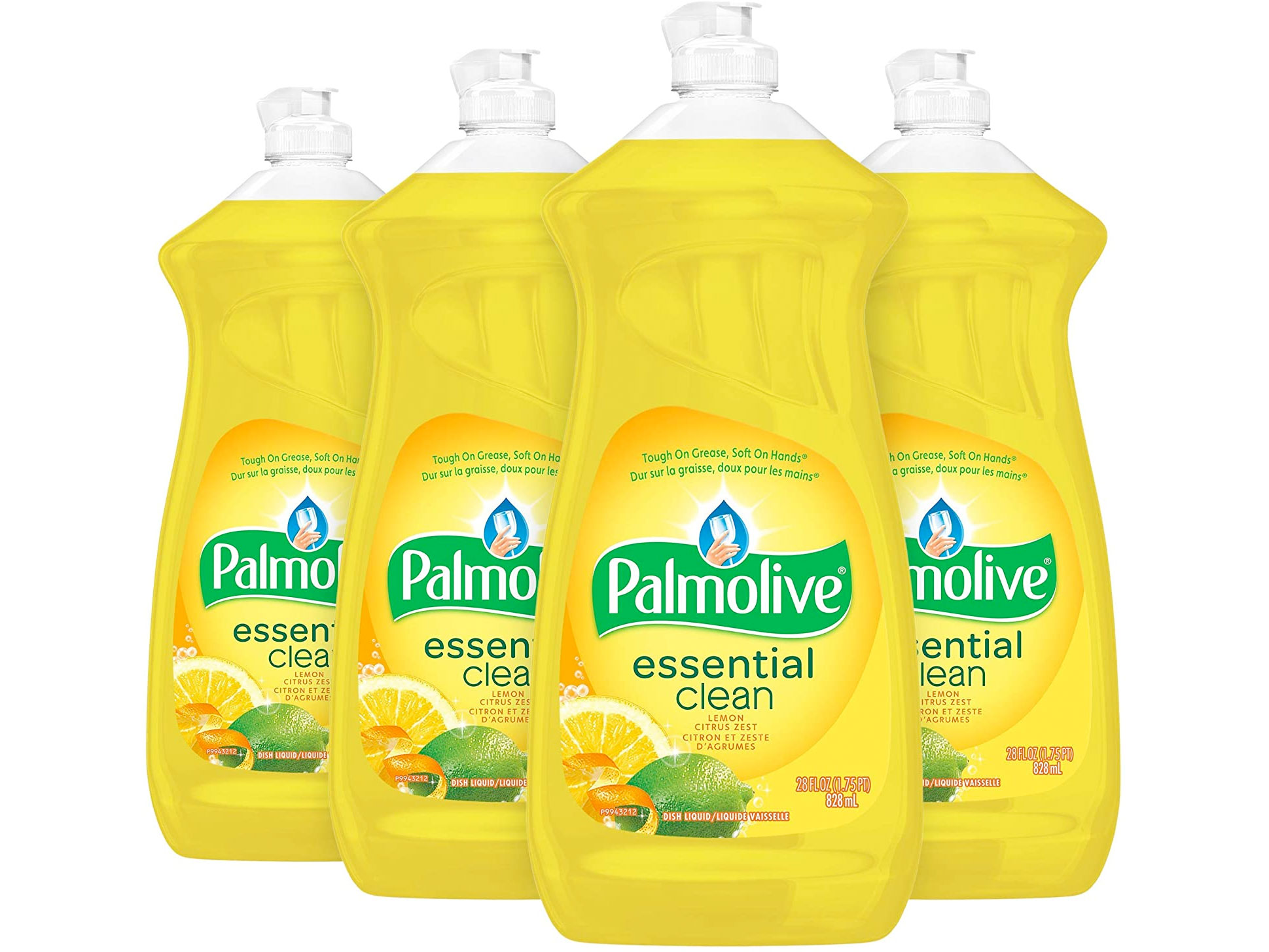 Amazon：Palmolive Essential Clean Liquid Dish Soap(828ml, Pack of 4)只賣$6