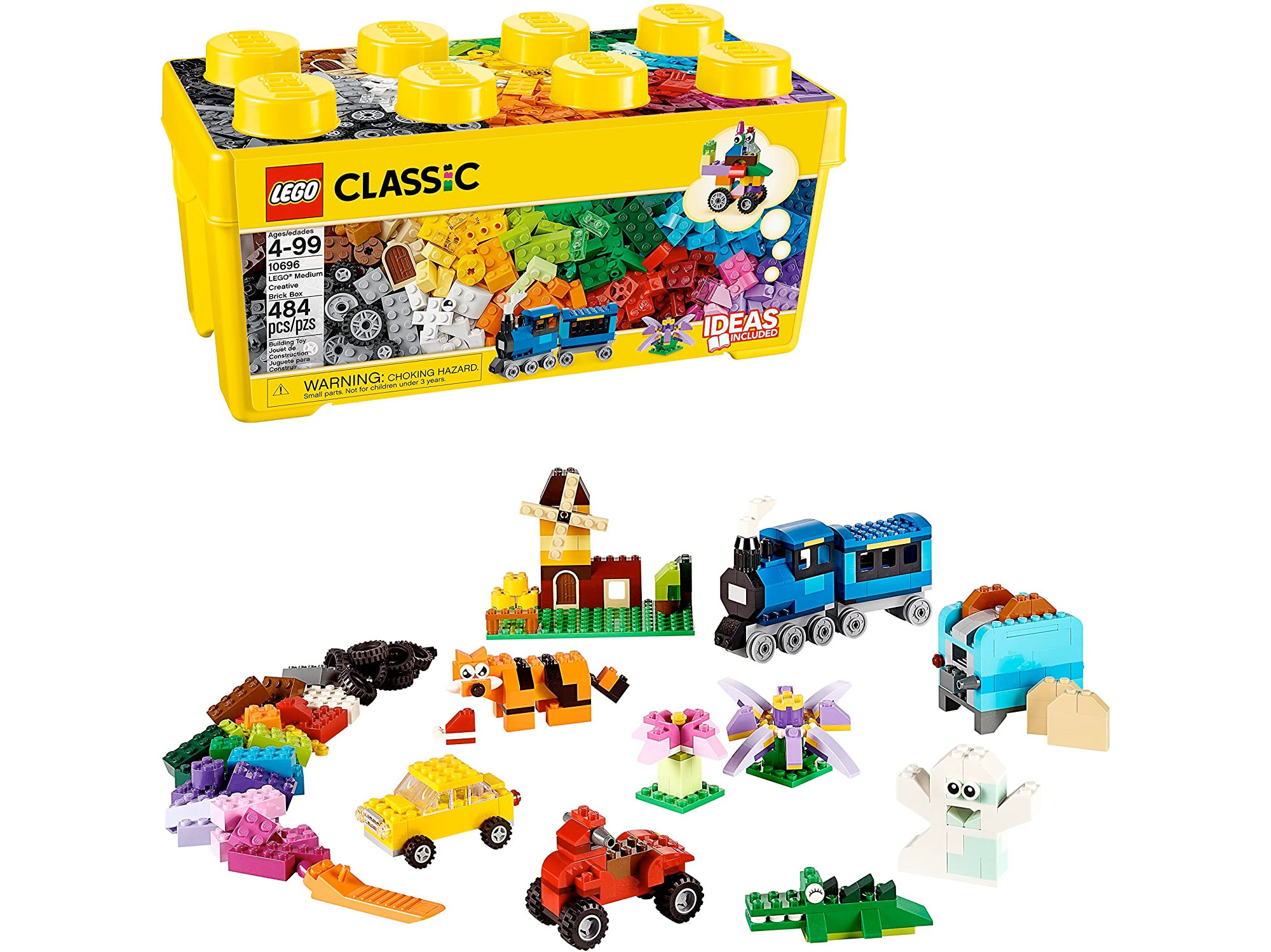 Amazon：LEGO Classic Medium Creative Brick Box 10696 (484 pcs)只賣$23.97