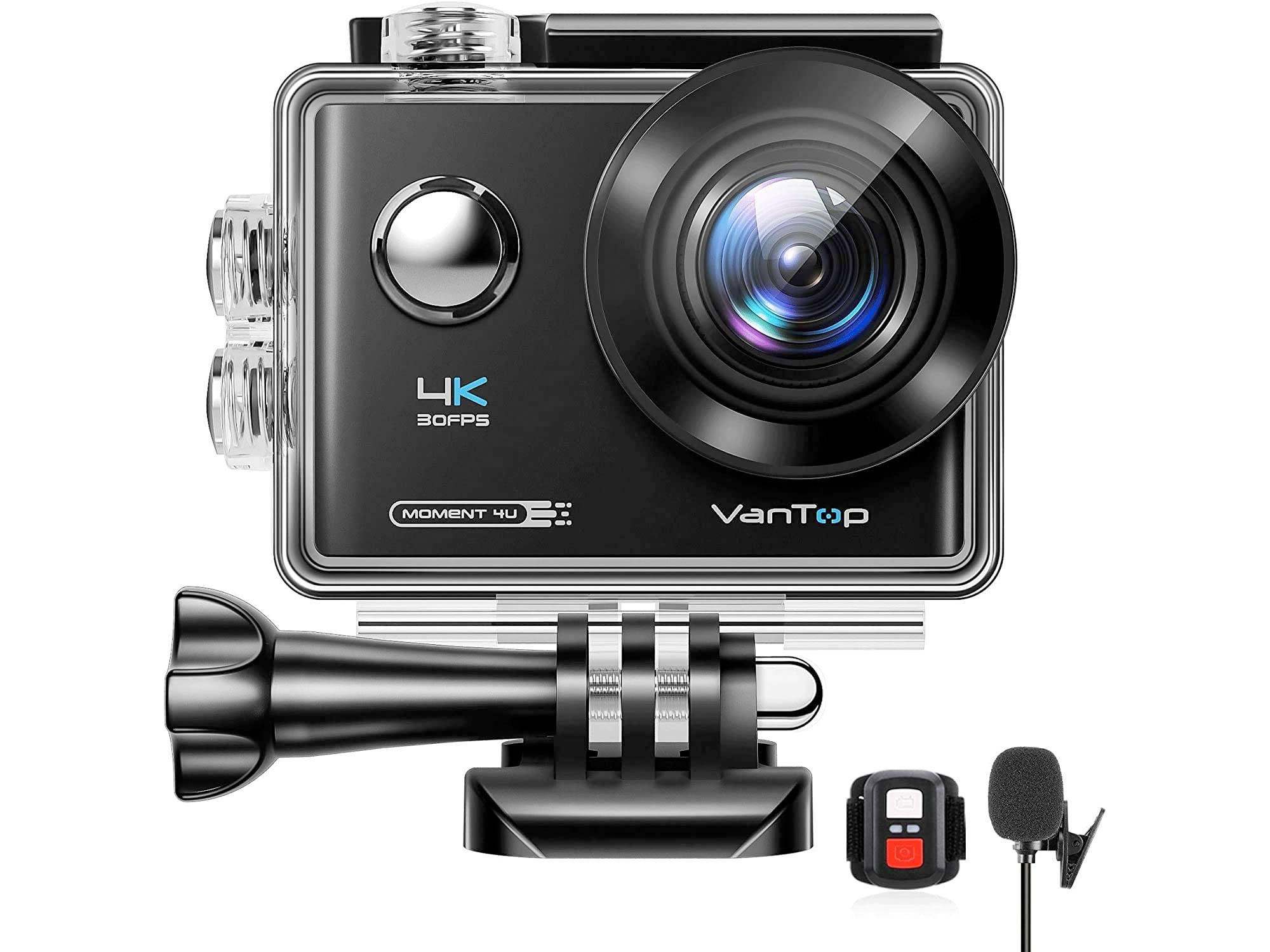 Amazon：4K Action Camera with Accessories只卖$33.99