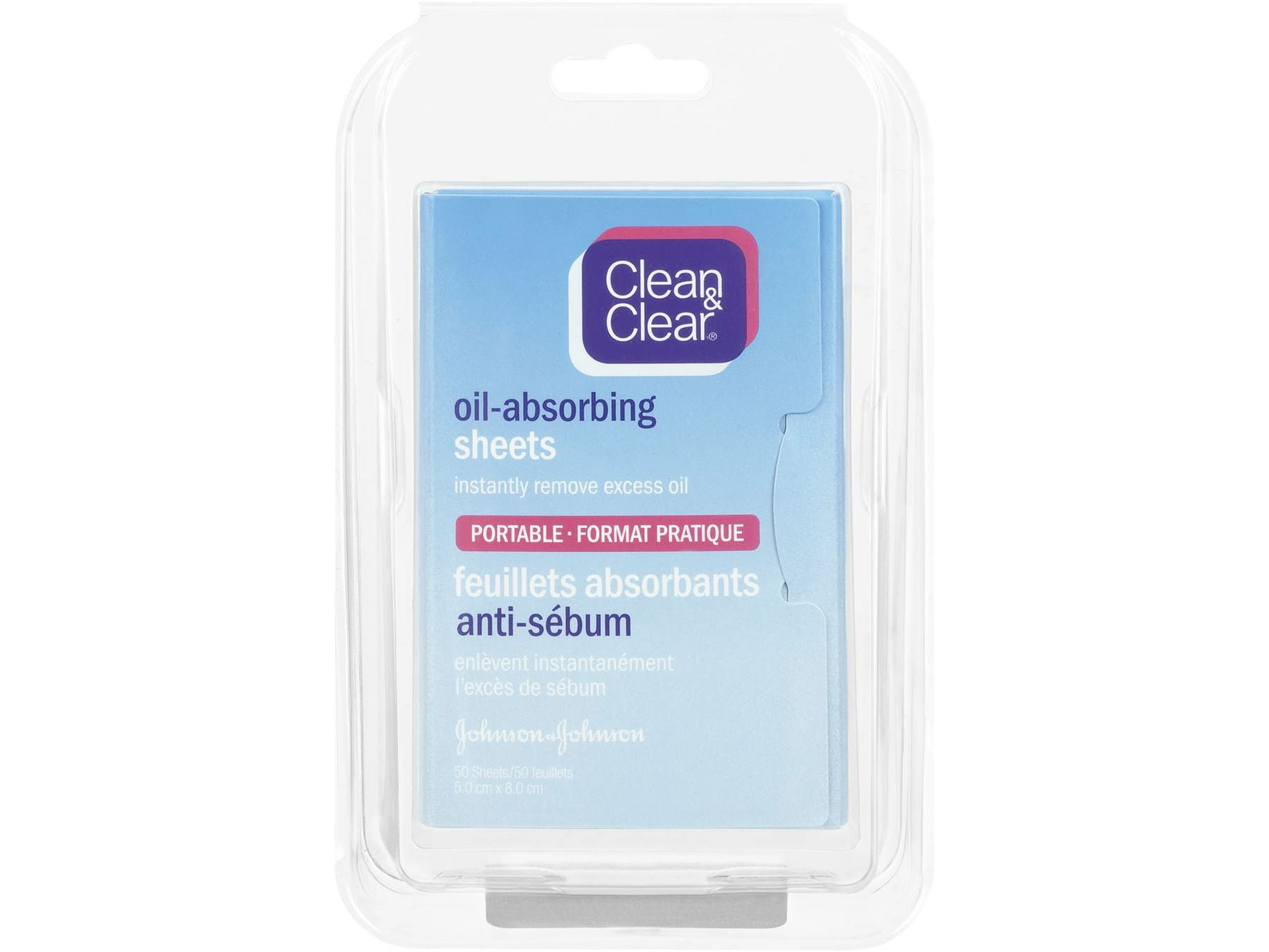 Amazon：Clean & Clear Oil Absorbing Sheet (50 Count)只賣$5.98