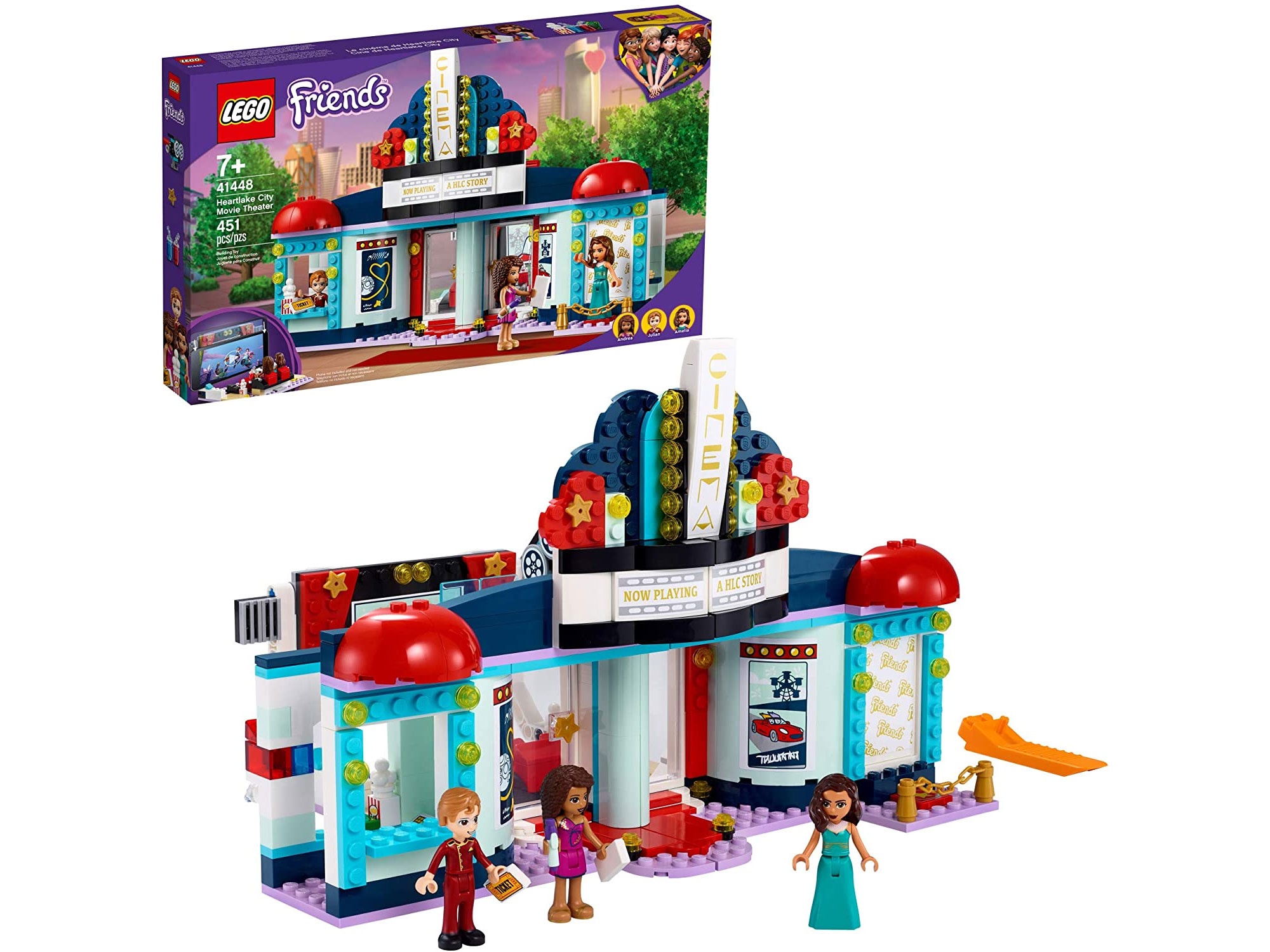 Amazon：LEGO Friends Heartlake City Movie Theater 41448 (451 pcs)只賣$59.30