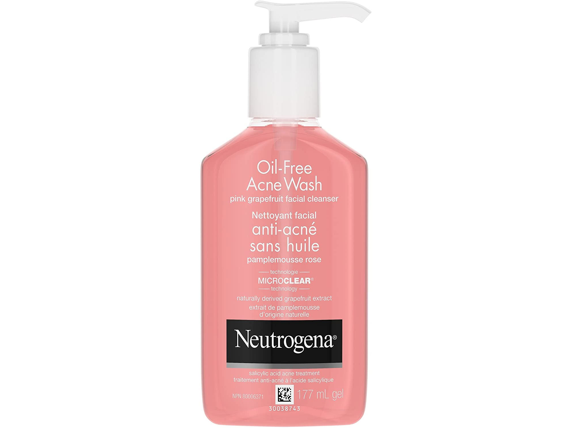 Amazon：Neutrogena Acne Face Wash (177ml)只賣$7.49