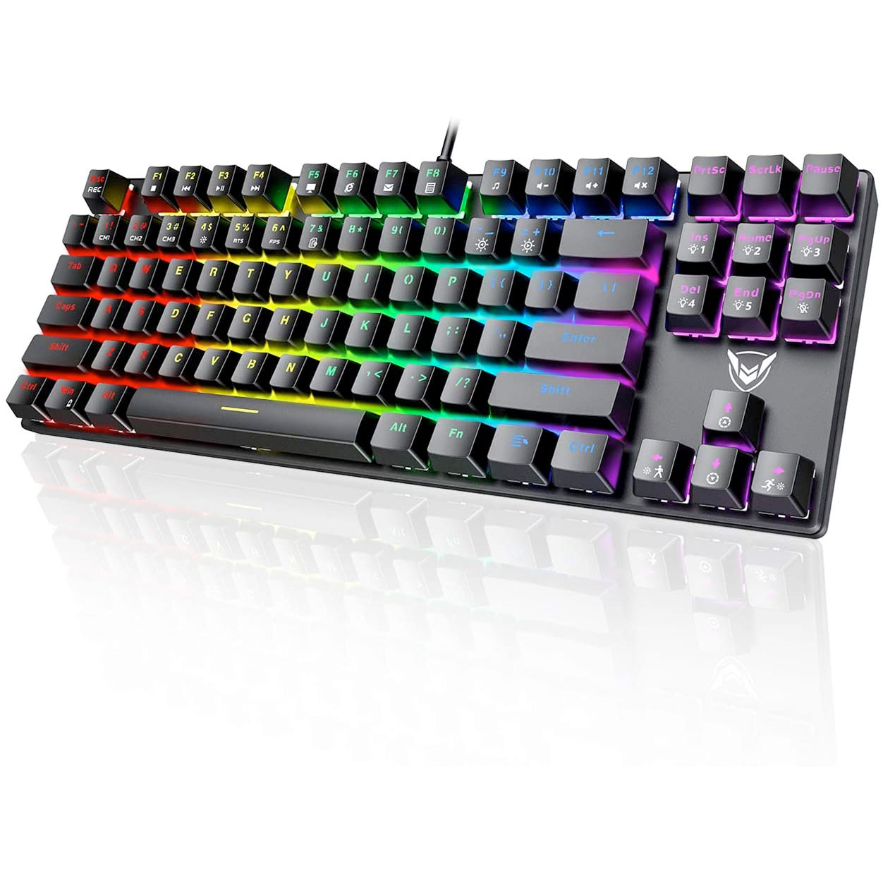 Amazon:Mechanical Compact Gaming Keyboard只賣$19.99