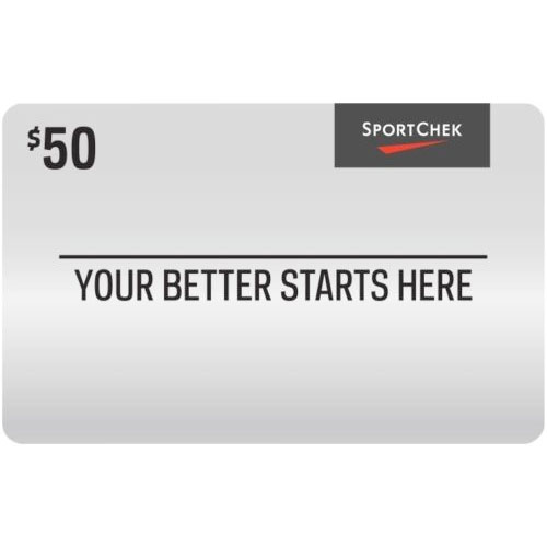 ebay.ca：$50 Sport Chek禮券(Gift Card)只賣$42.50