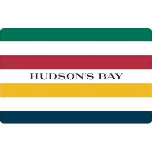 ebay.ca：$50 Hudson’s Bay礼券(Gift Card)只卖$42.50