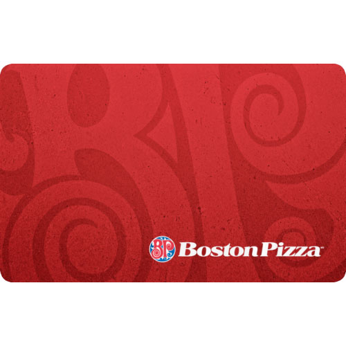 ebay.ca：$50 Boston Pizza禮券(Gift Card)只賣$42.50