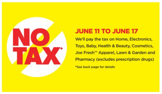 Superstore：免稅週