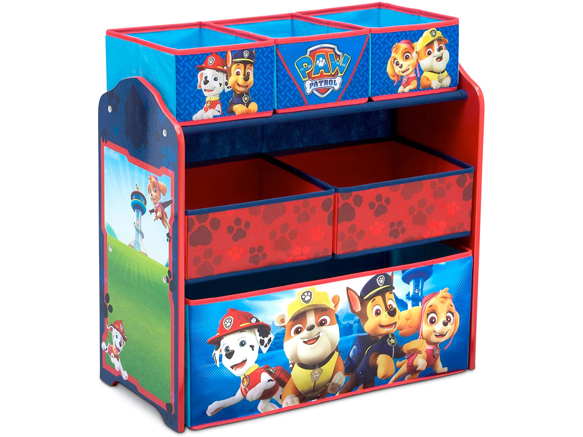 Amazon：PAW Patrol 6 Bin Toy Storage Organizer只卖$39.97