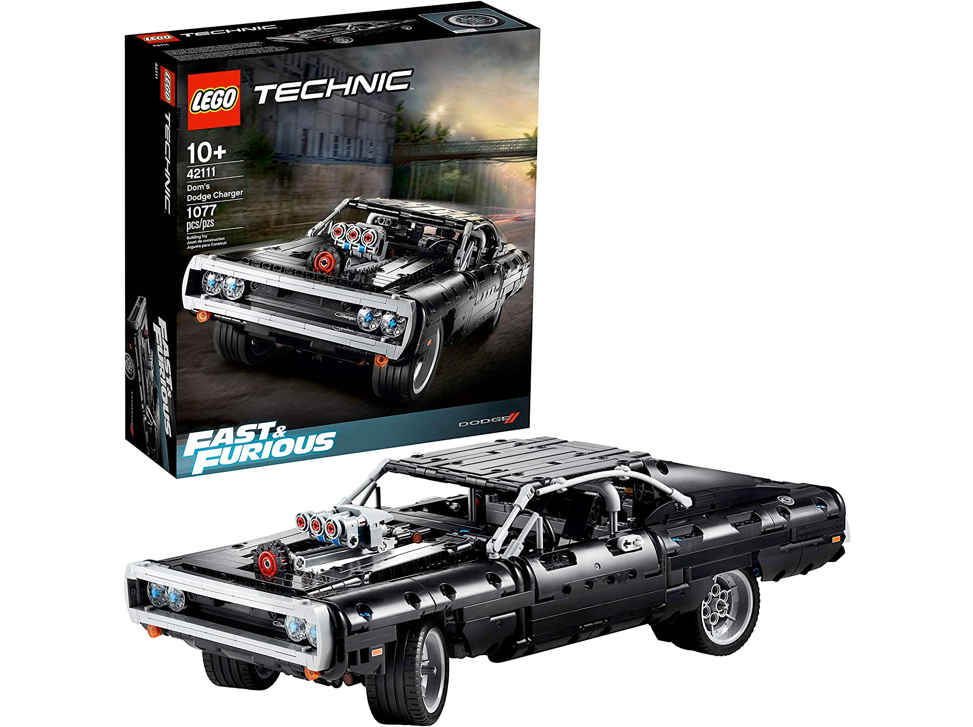 Amazon:LEGO Technic Fast & Furious Dom’s Dodge Charger 42111 (1077 pcs)只卖$118.97