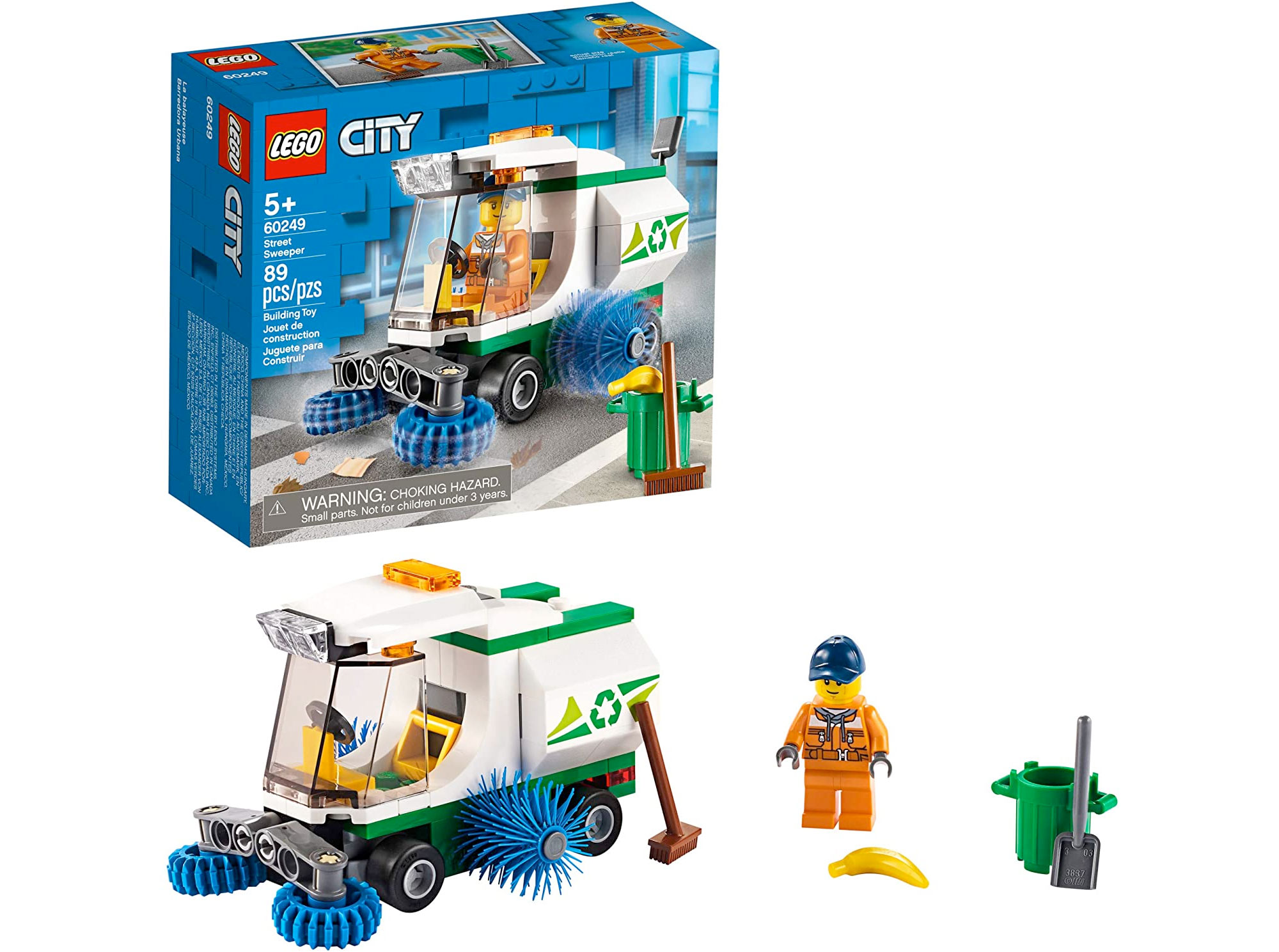 Amazon:LEGO City Street Sweeper 60249 (89 pcs)只賣$9