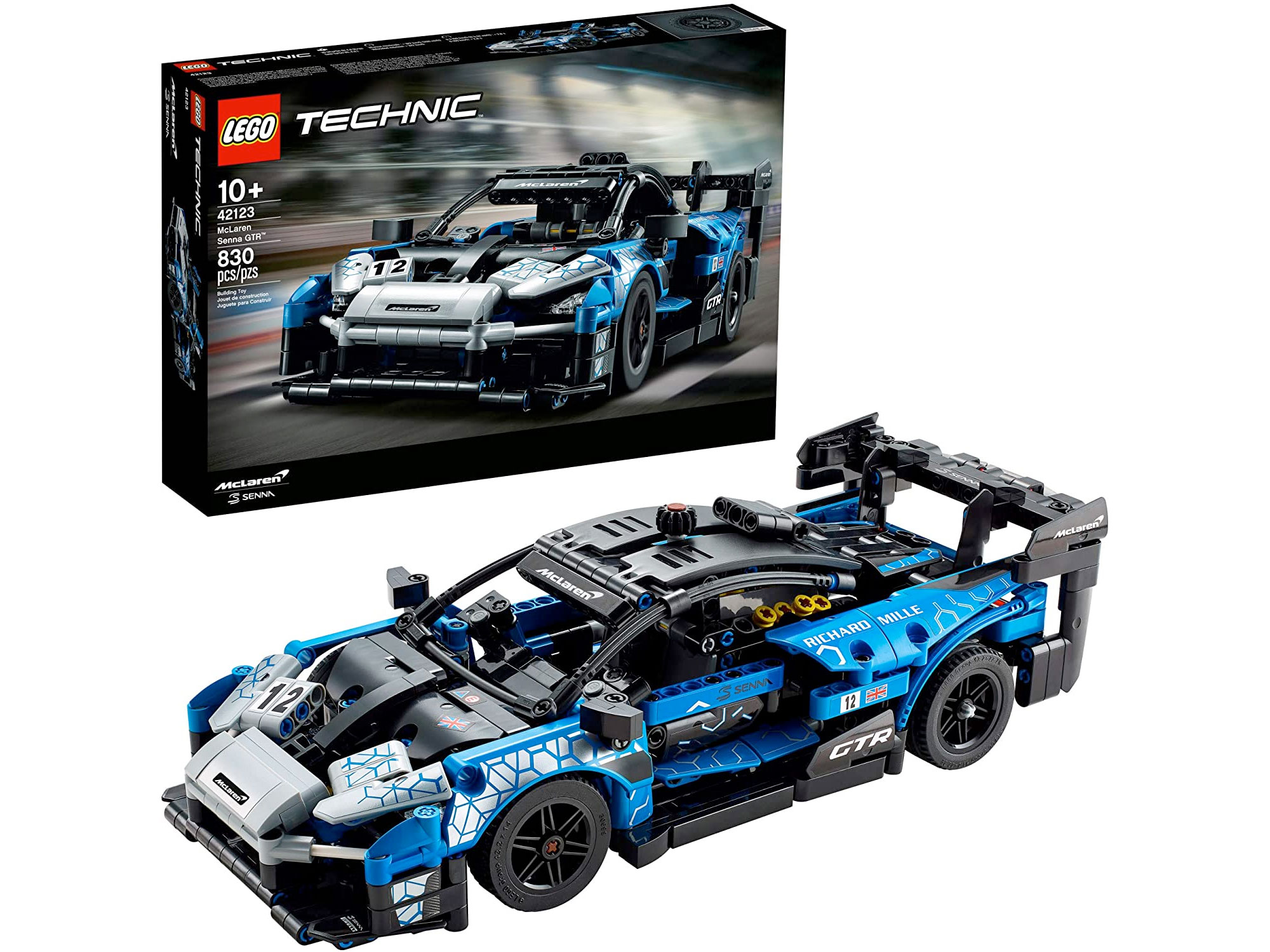 Amazon：LEGO Technic McLaren Senna GTR 42123 (830 pcs)只卖$59.47