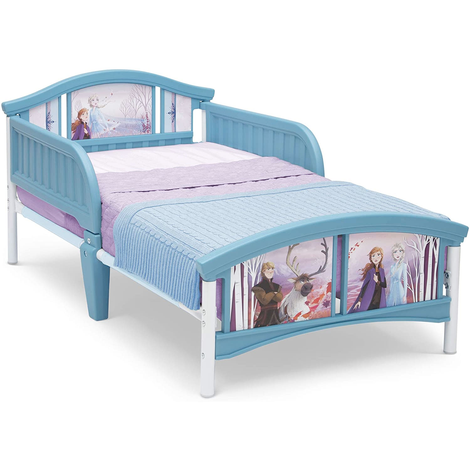 Amazon:Disney Frozen II Plastic Toddler Bed只卖$59.97