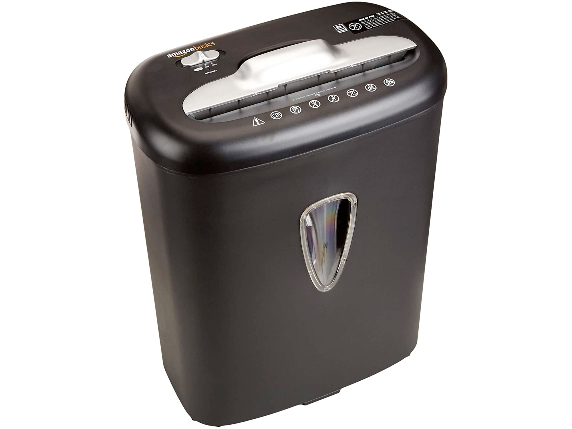 Amazon：AmazonBasics 8-Sheet Cross-Cut Paper and Credit Card Home Office Shredder只賣$37.89