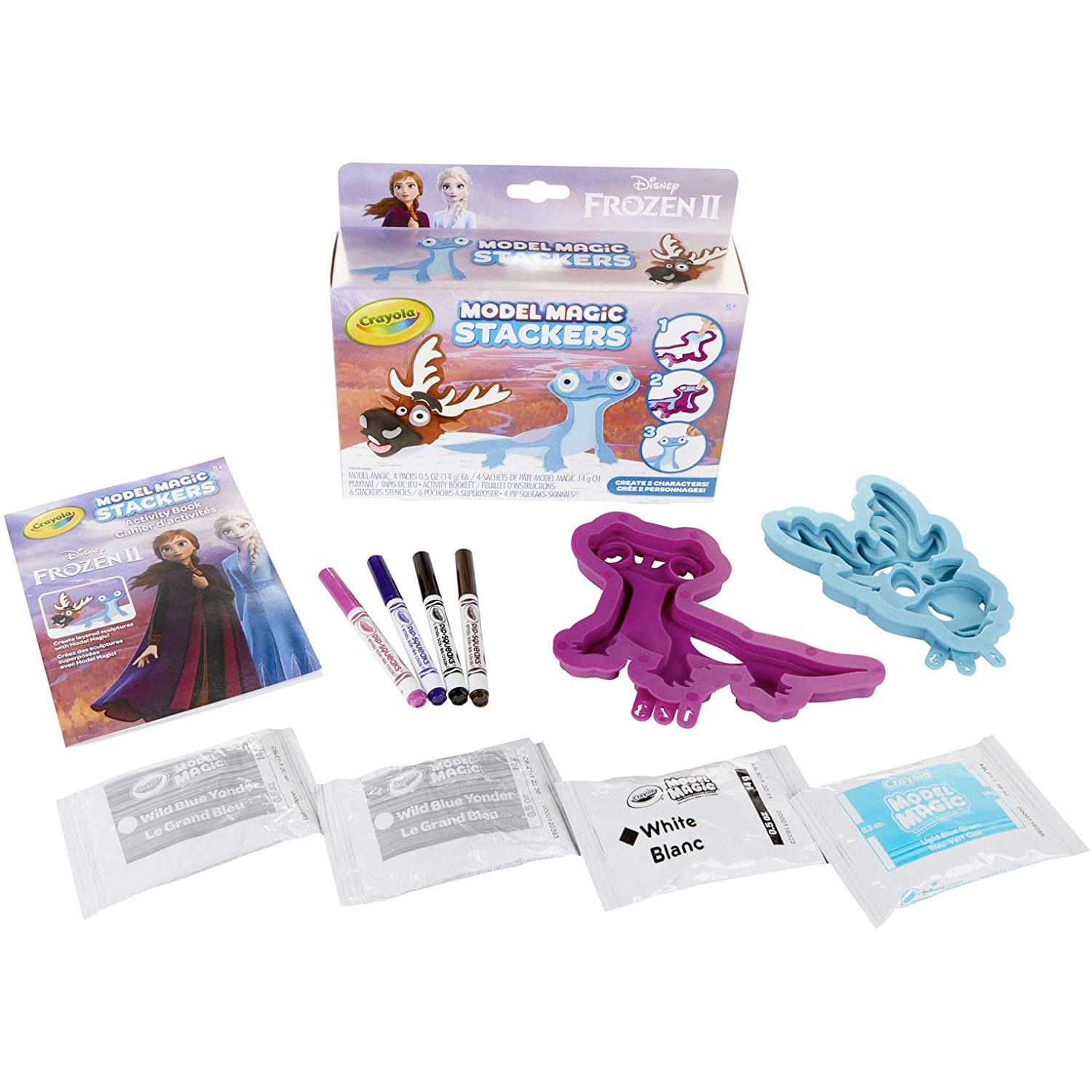 Amazon:Crayola Model Magic Frozen 2 Stackers Craft Kit只賣$4.45