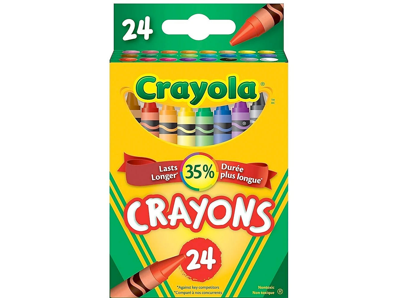 Staples：Crayola Crayons (24 Pack)只賣$0.89
