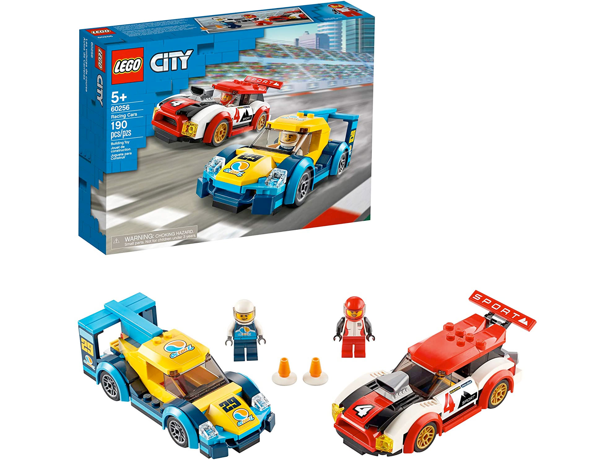 Amazon：LEGO City Racing Cars 60256 (190 pcs)只賣$25