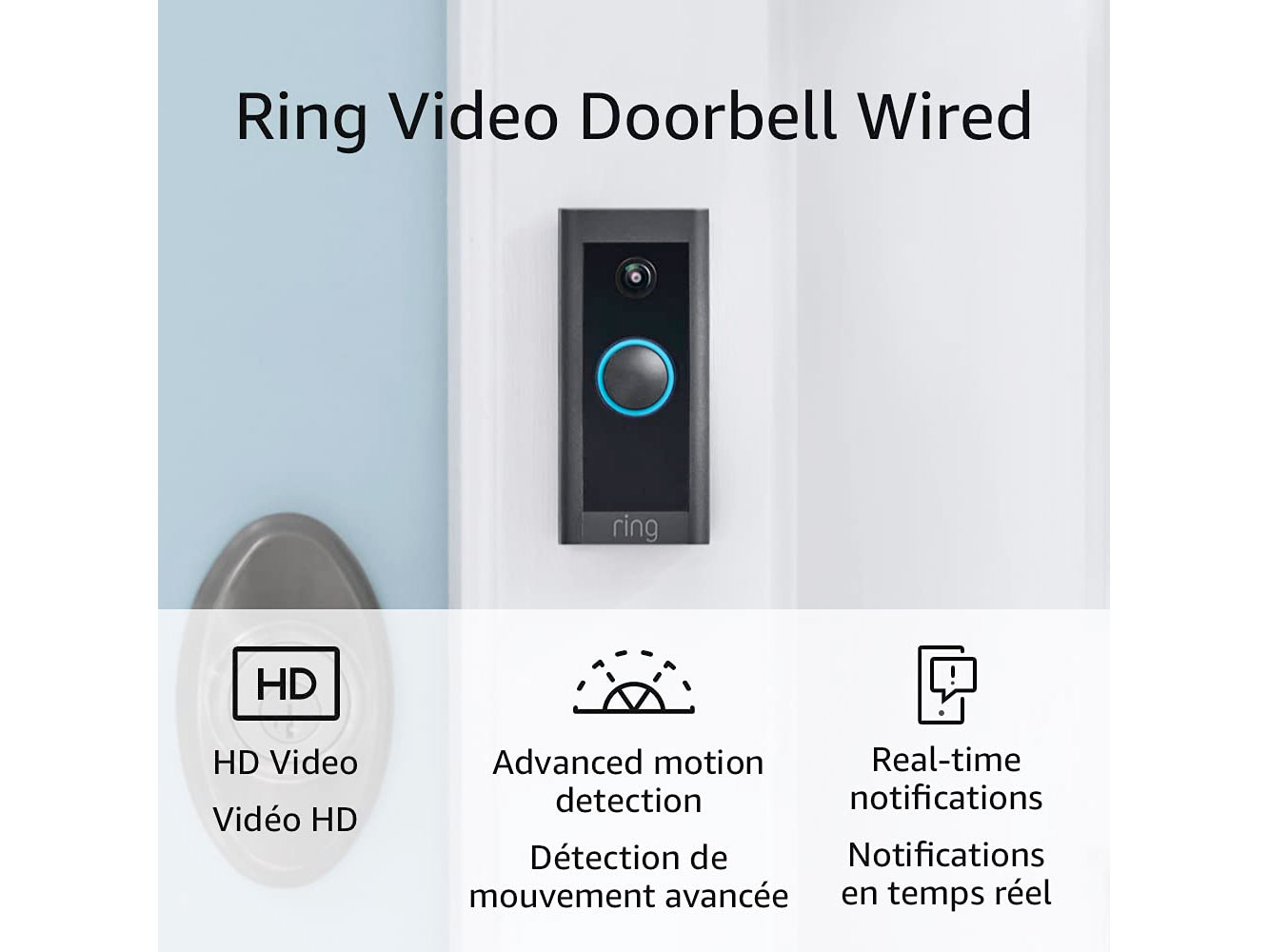 Amazon：Ring Video Doorbell Wired只賣$34.99