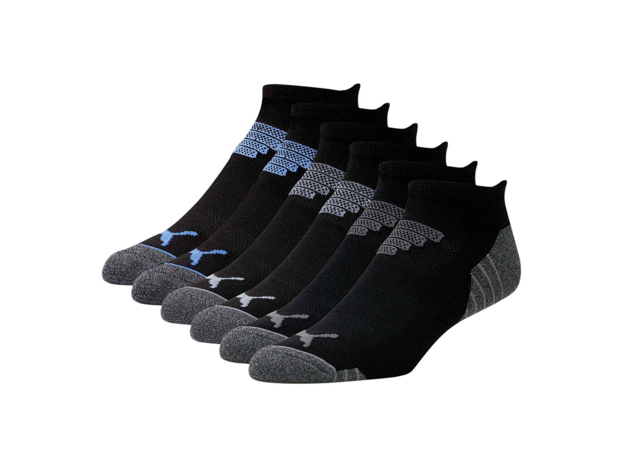 ebay.ca：Puma Men’s Low Cut Socks (6-Pack)只卖$9.99