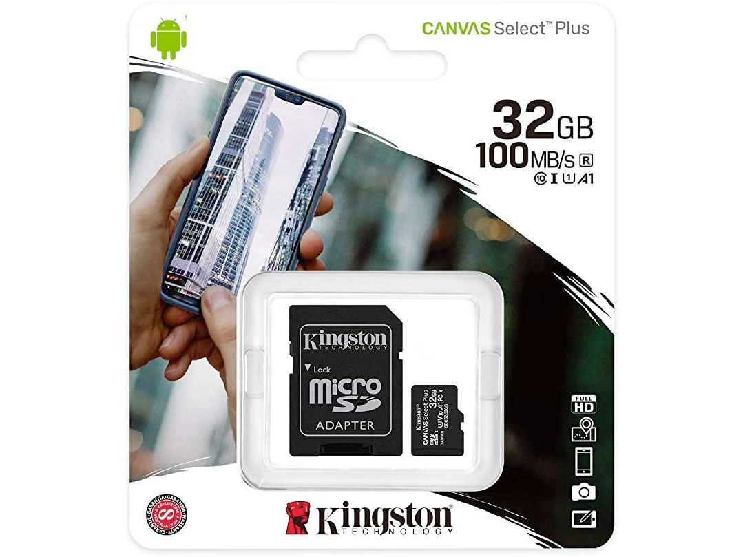 Amazon：Kingston 32GB microSDHC + Adapter只卖$4.99