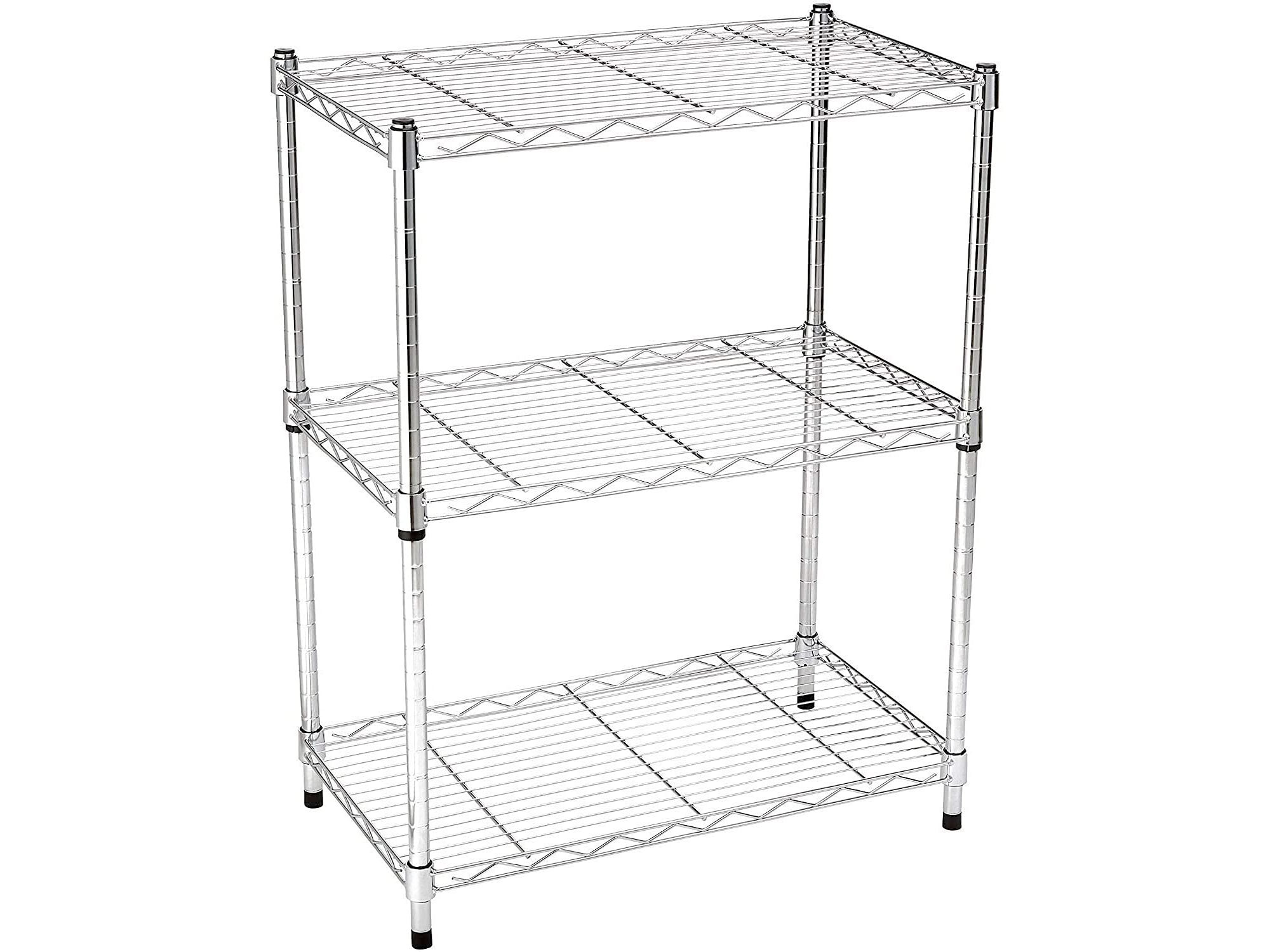 Amazon：AmazonBasics 3-Shelf Shelving Storage Unit只賣$25.04