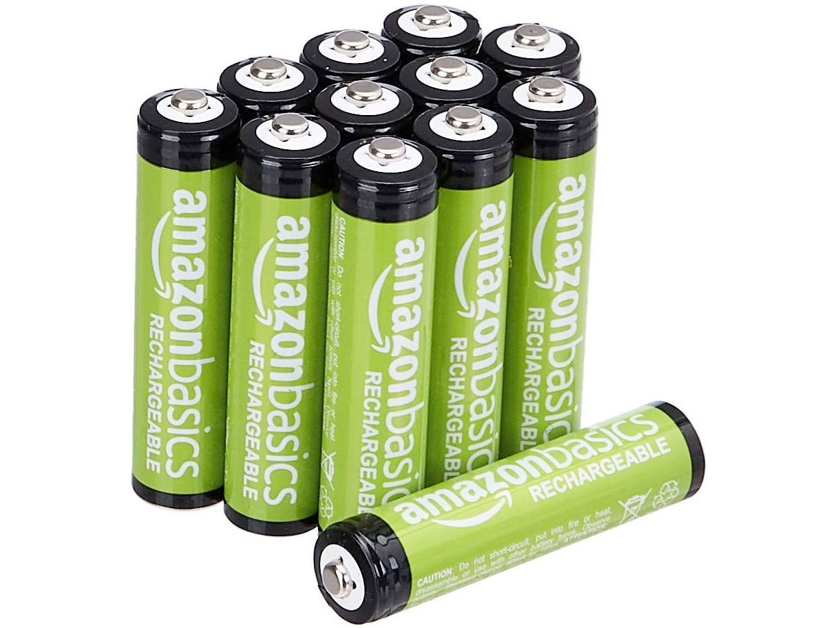 Amazon Basics AAA Rechargeable Batteries (12 Pack)只賣$11.30
